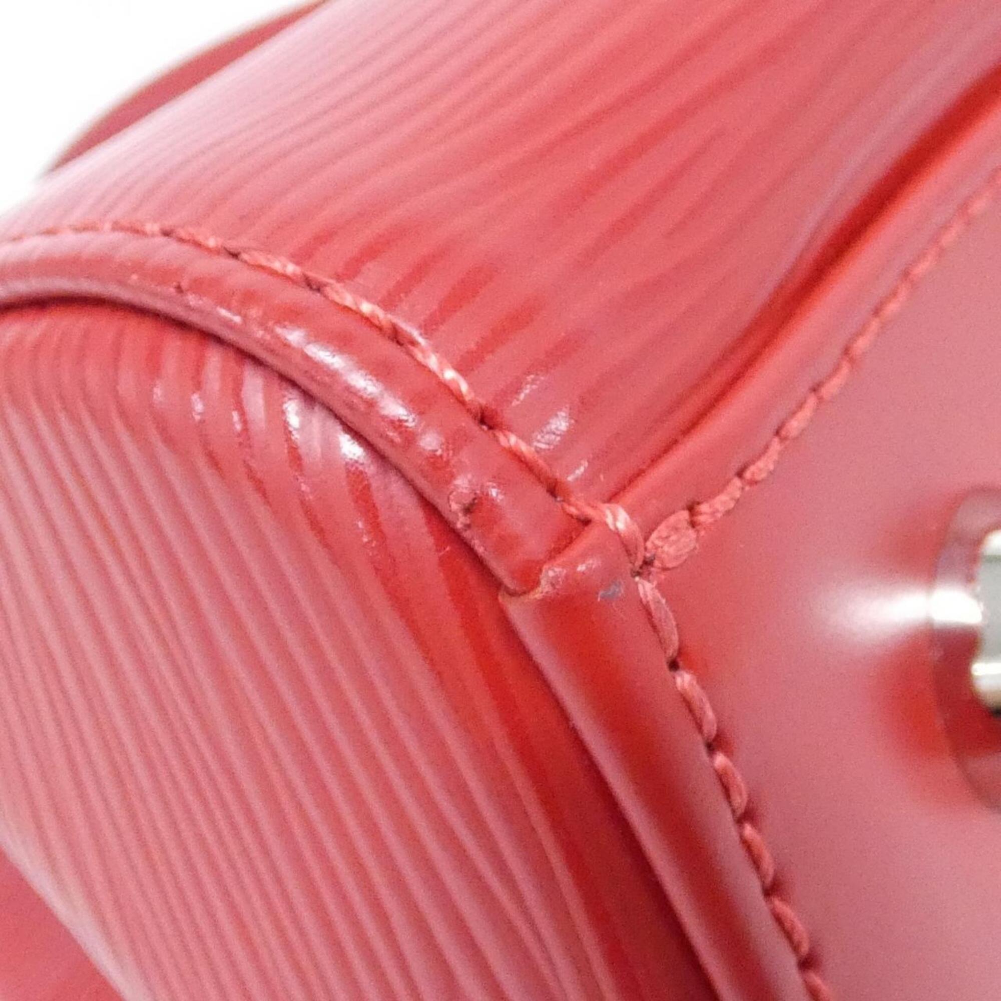 Louis Vuitton Carmine Leather Handbag (Pre-Owned)