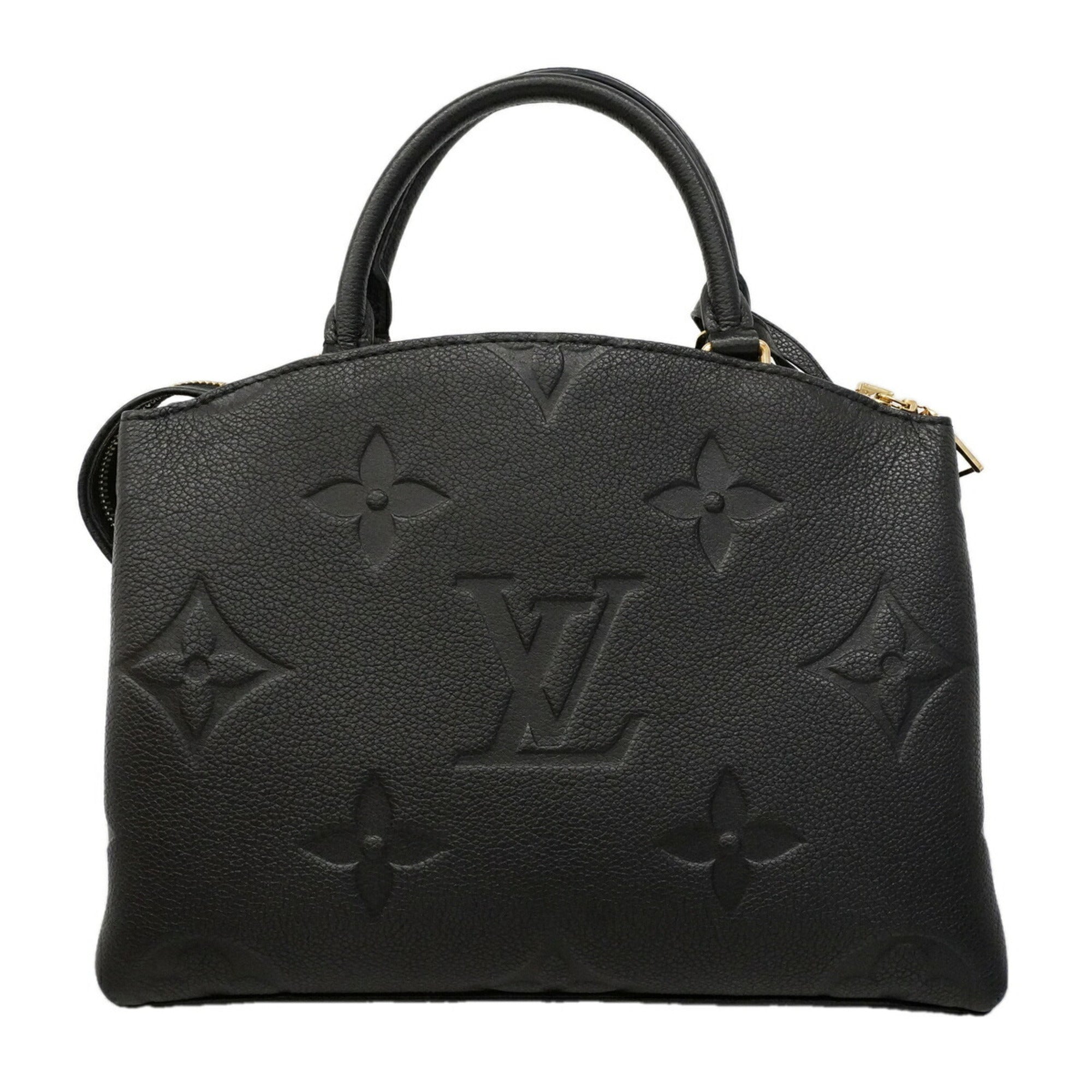 Louis Vuitton Noir Handbag (Pre-Owned)