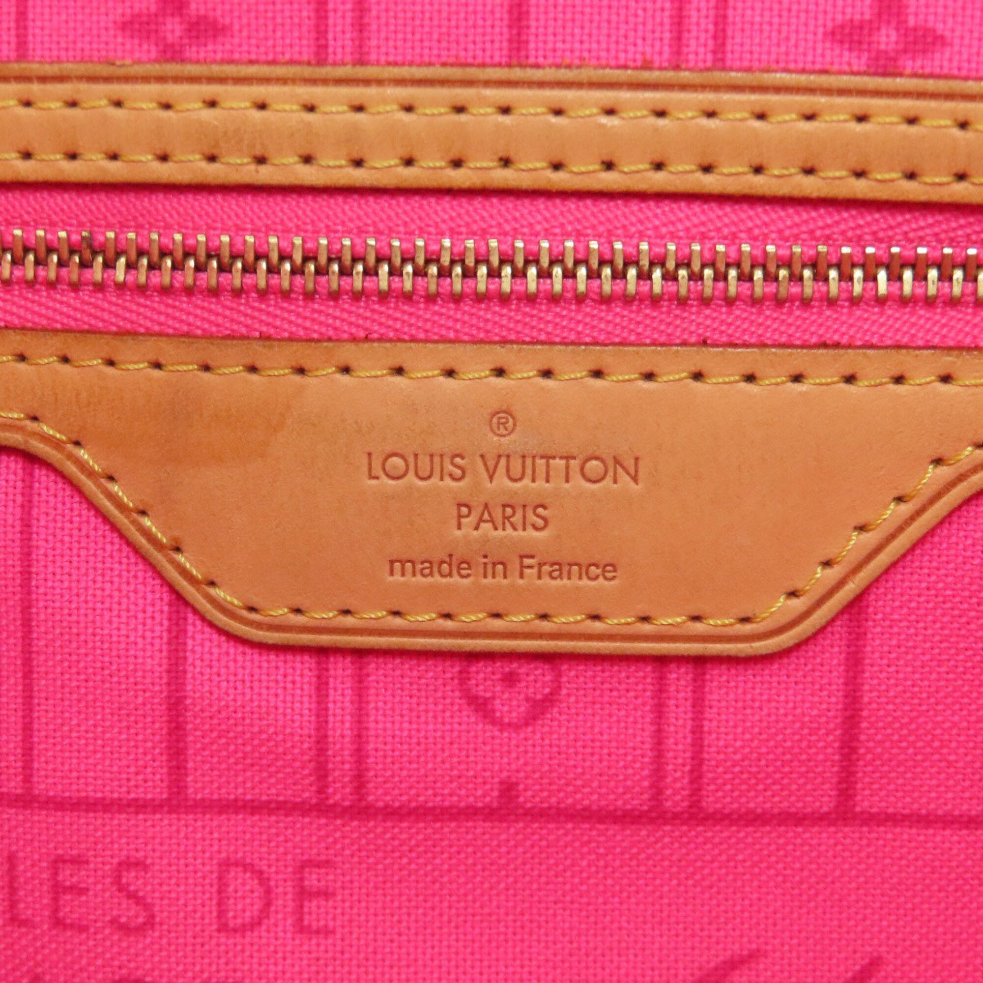Louis Vuitton Brown Monogram Rose Monogram Canvas Tote Bag (Pre-Owned)