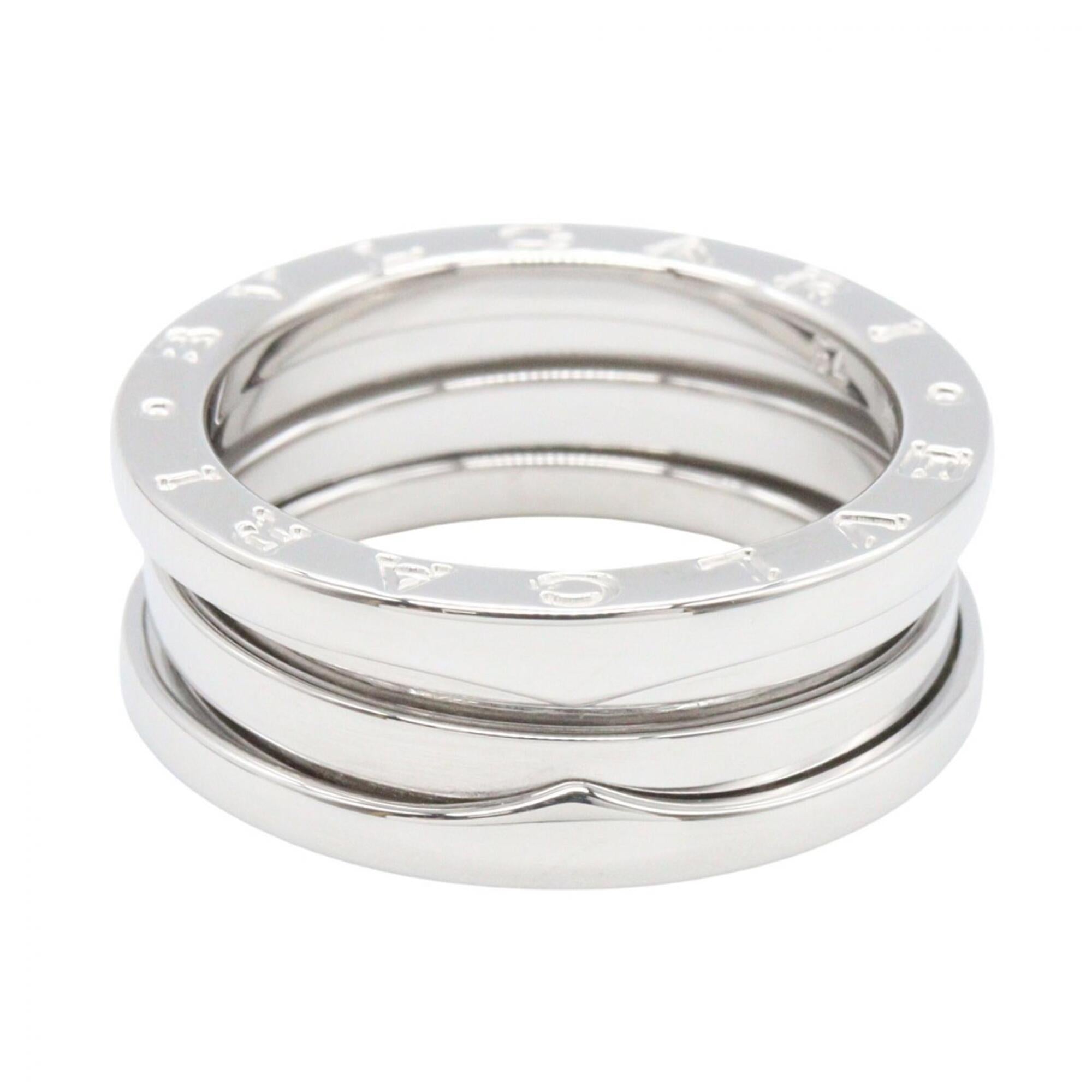 Bvlgari Silver White Gold (18K) Band Ring (Pre-Owned)