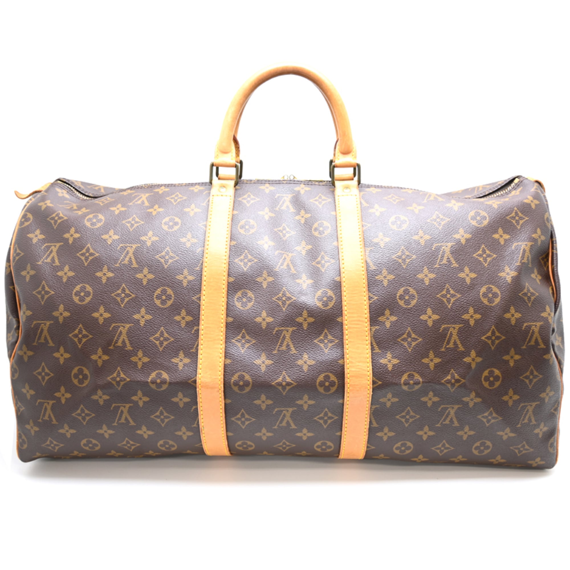 Louis Vuitton Brown Monogram Boston Bag (Pre-Owned)
