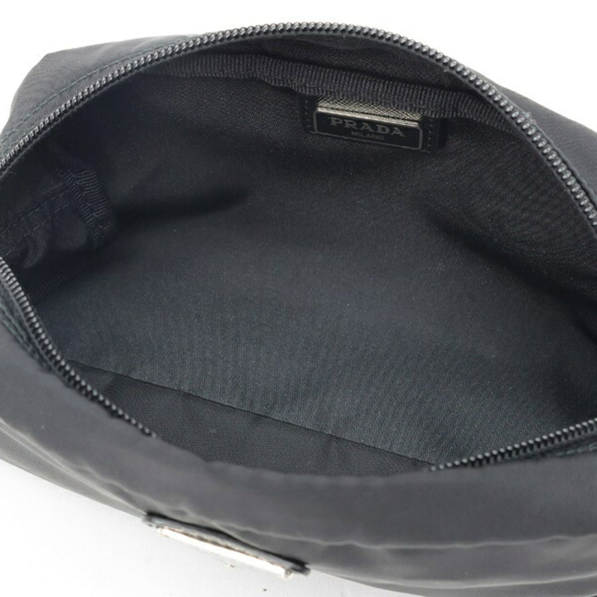 Prada Black Nylon Pouch (Pre-Owned)