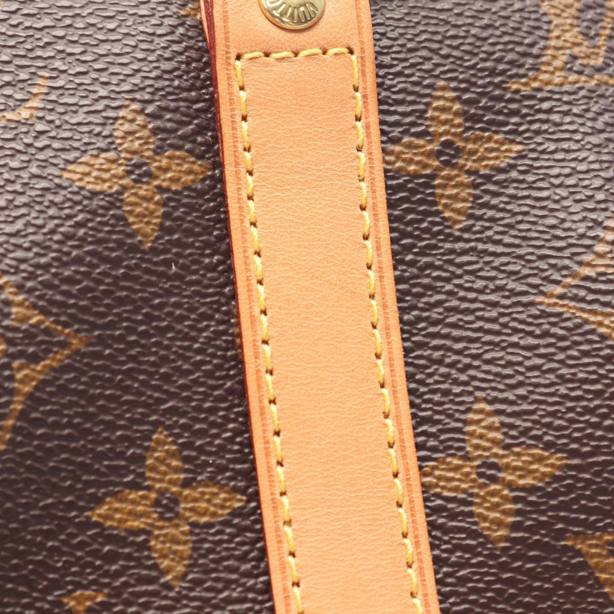 Louis Vuitton Brown Pvc Leather Handbag (Pre-Owned)