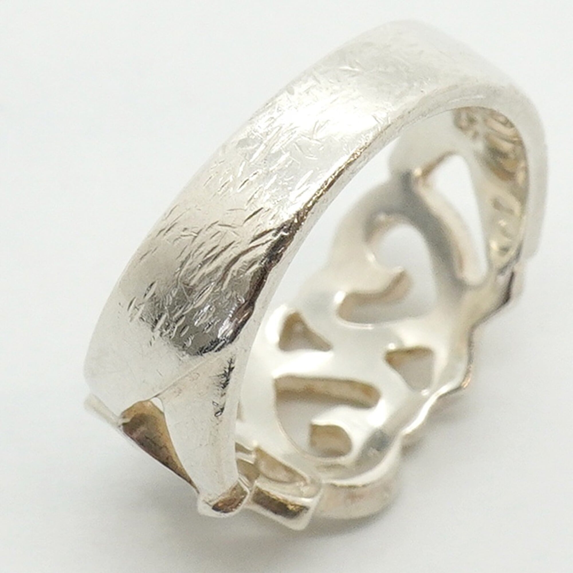 Tiffany Silver 925 Band Ring (Pre-Owned)