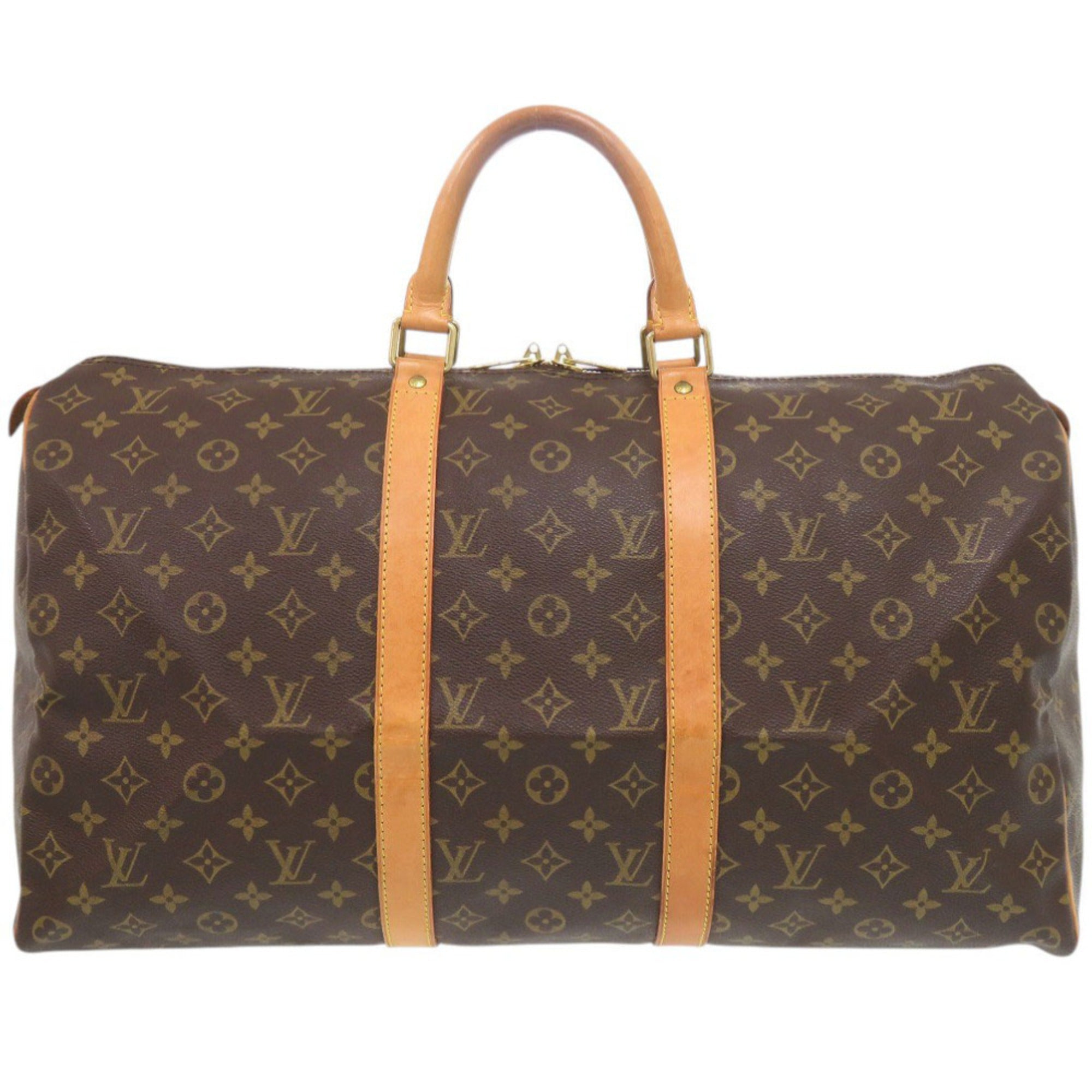 Louis Vuitton Brown Monogram Monogram Boston Bag (Pre-Owned)