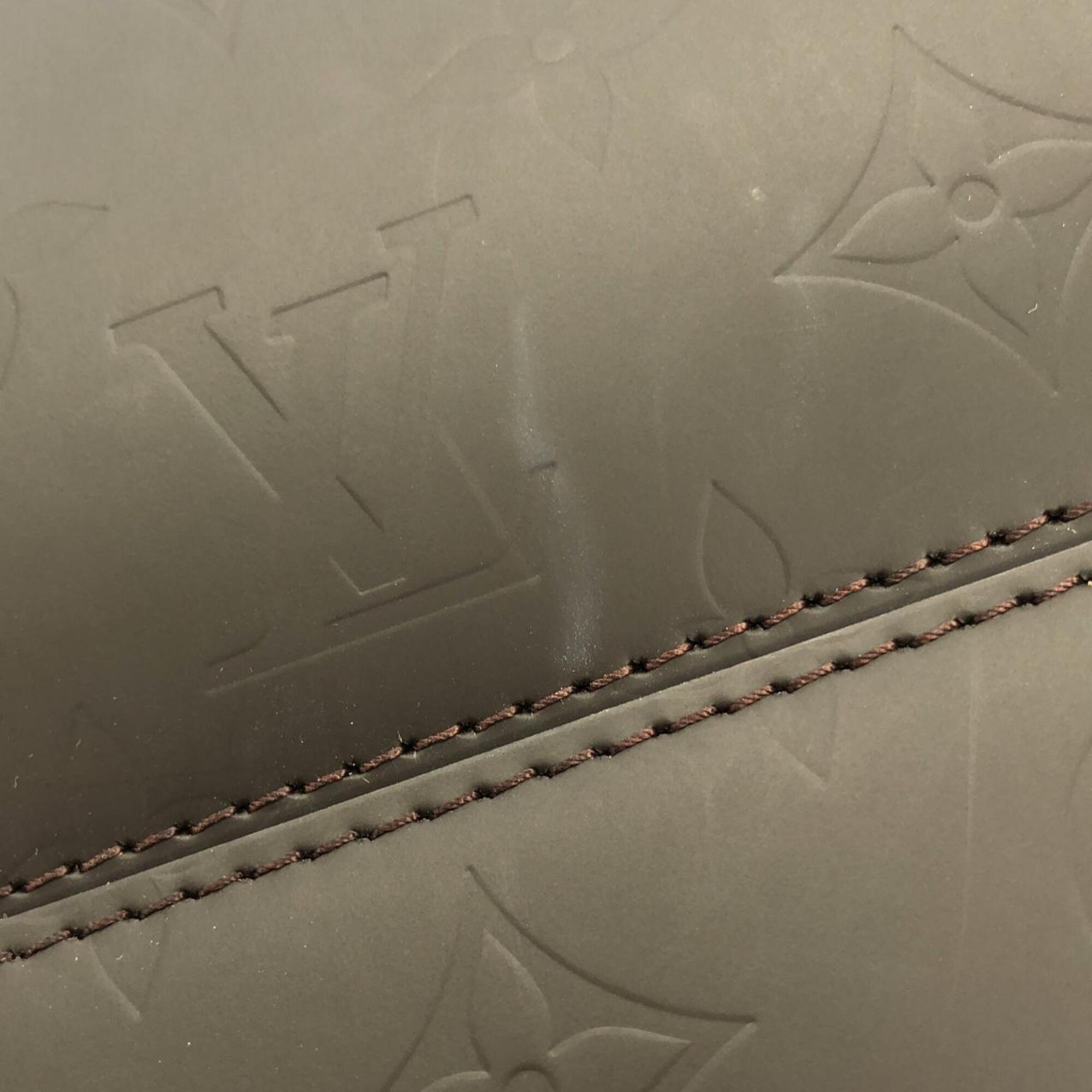 Louis Vuitton Marron Coated Canvas Shoulder Bag (Pre-Owned)