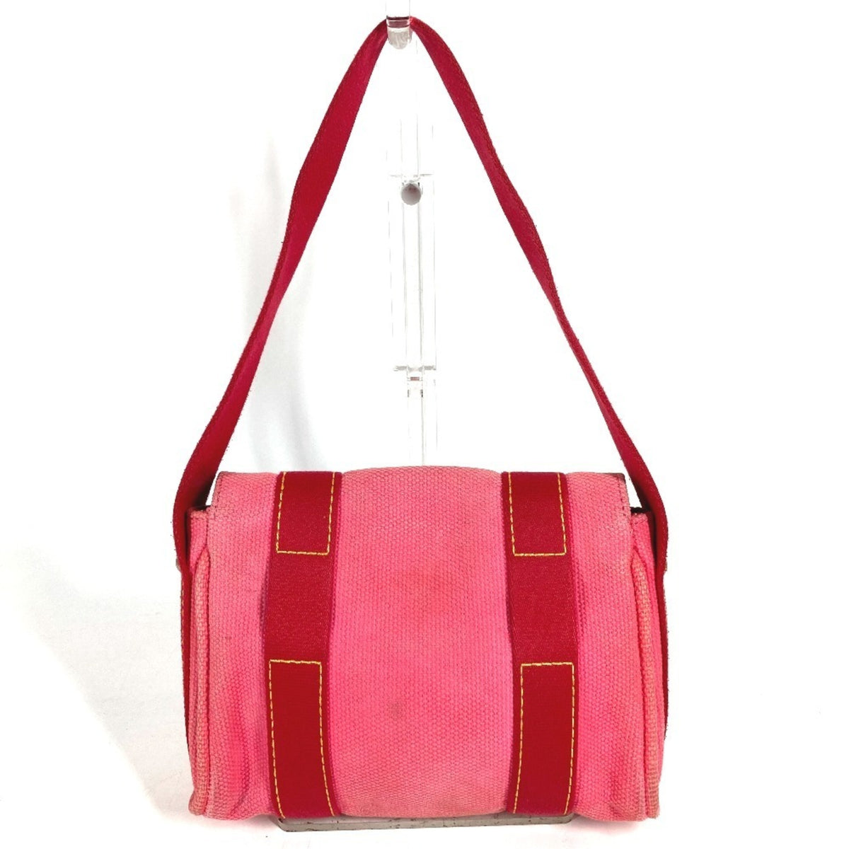 Louis Vuitton Antigua Pink Canvas Handbag Shoulder Bag (Pre-Owned)