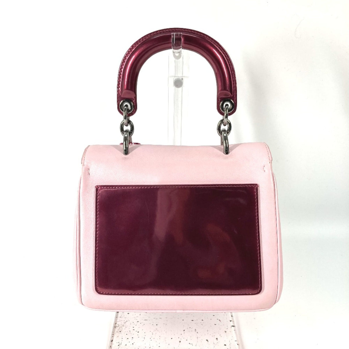 Christian Dior Pink Leather Handbag (Pre-Owned)