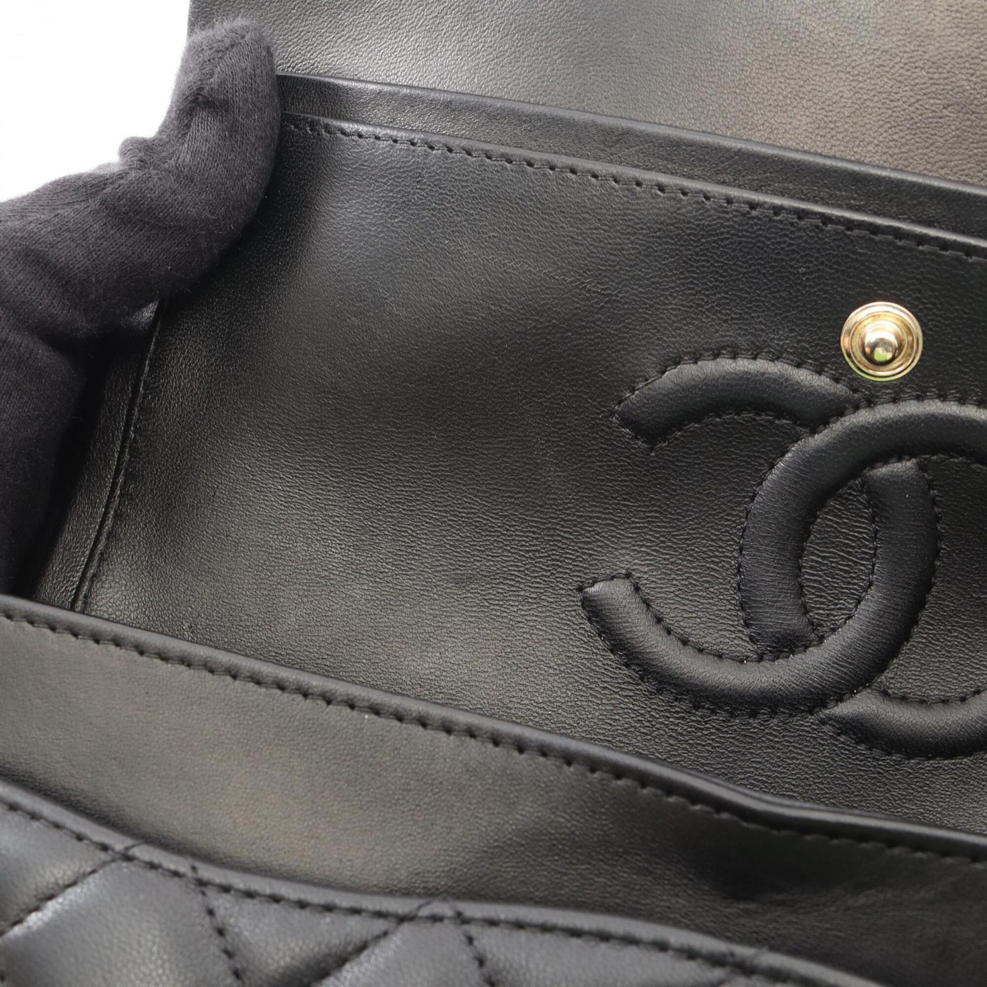 Chanel Black Handbag Shoulder Bag (Pre-Owned)