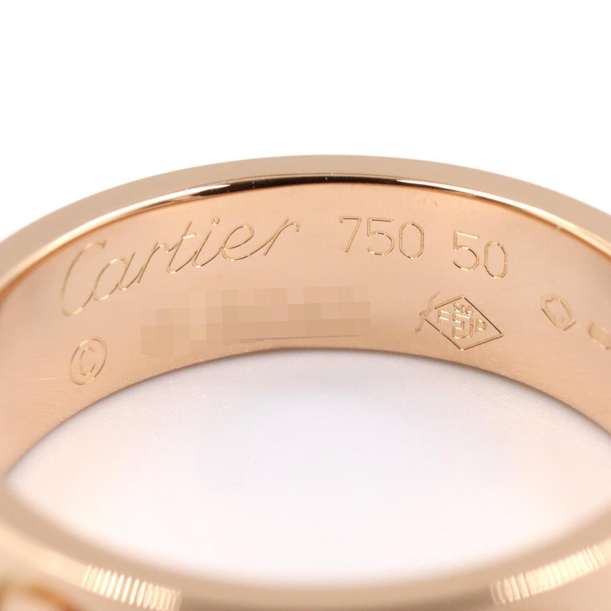 Cartier Pink Gold Pink Gold (18K) Band Ring (Pre-Owned)