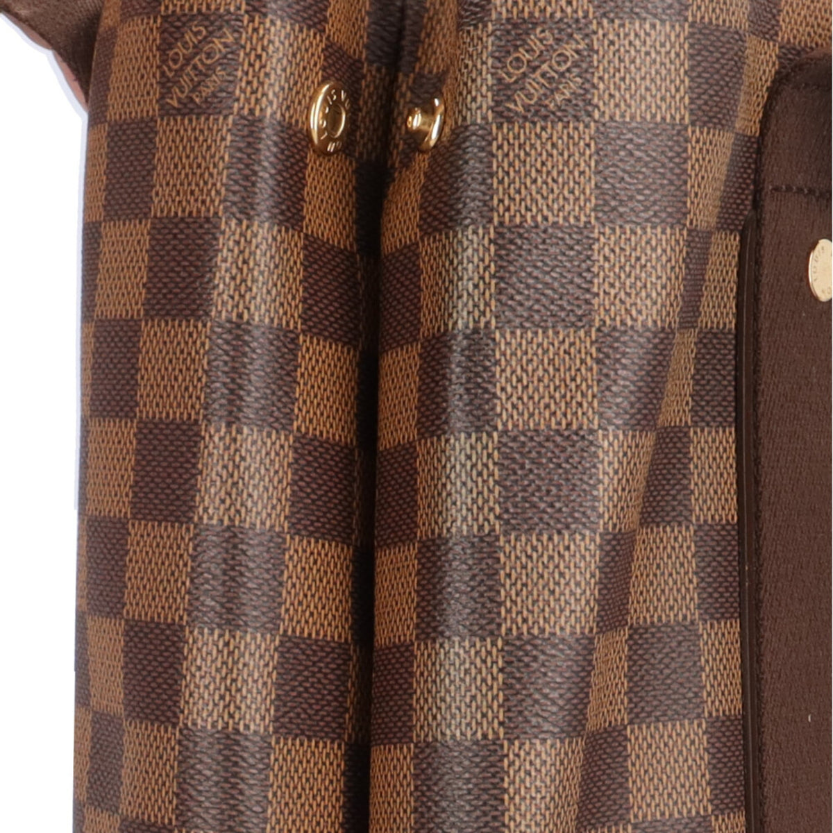 Louis Vuitton Brown Damier Canvas Handbag Tote Bag (Pre-Owned)