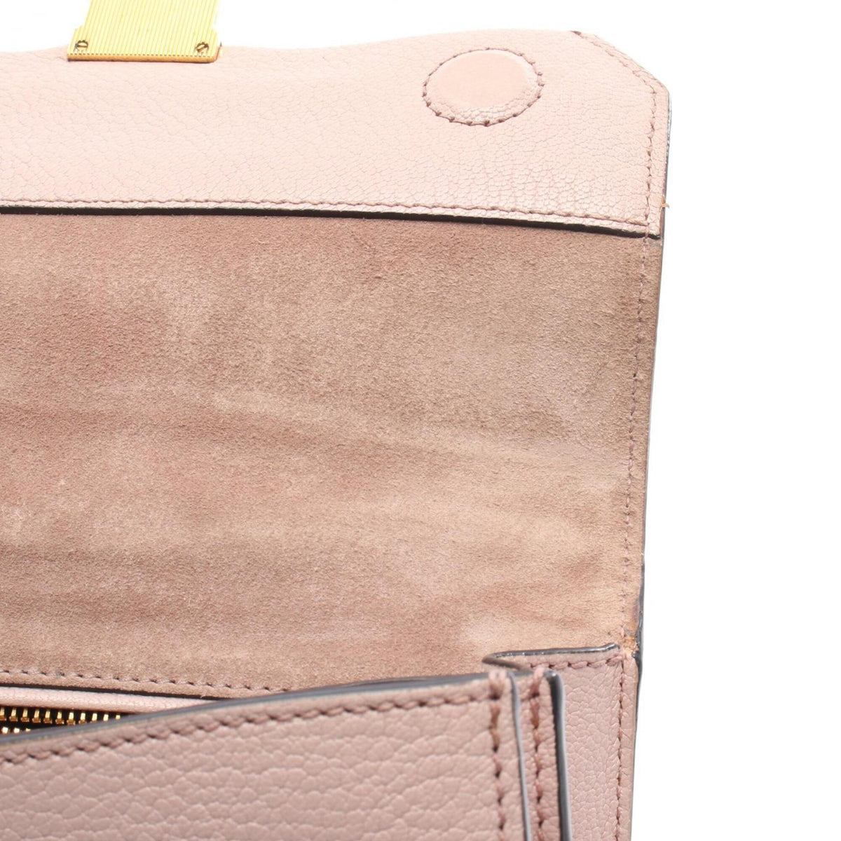 Miu Miu Pink Leather Handbag Shoulder Bag (Pre-Owned)