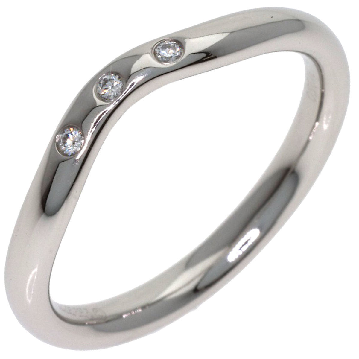 Tiffany Platinum 950 Band Ring (Pre-Owned)