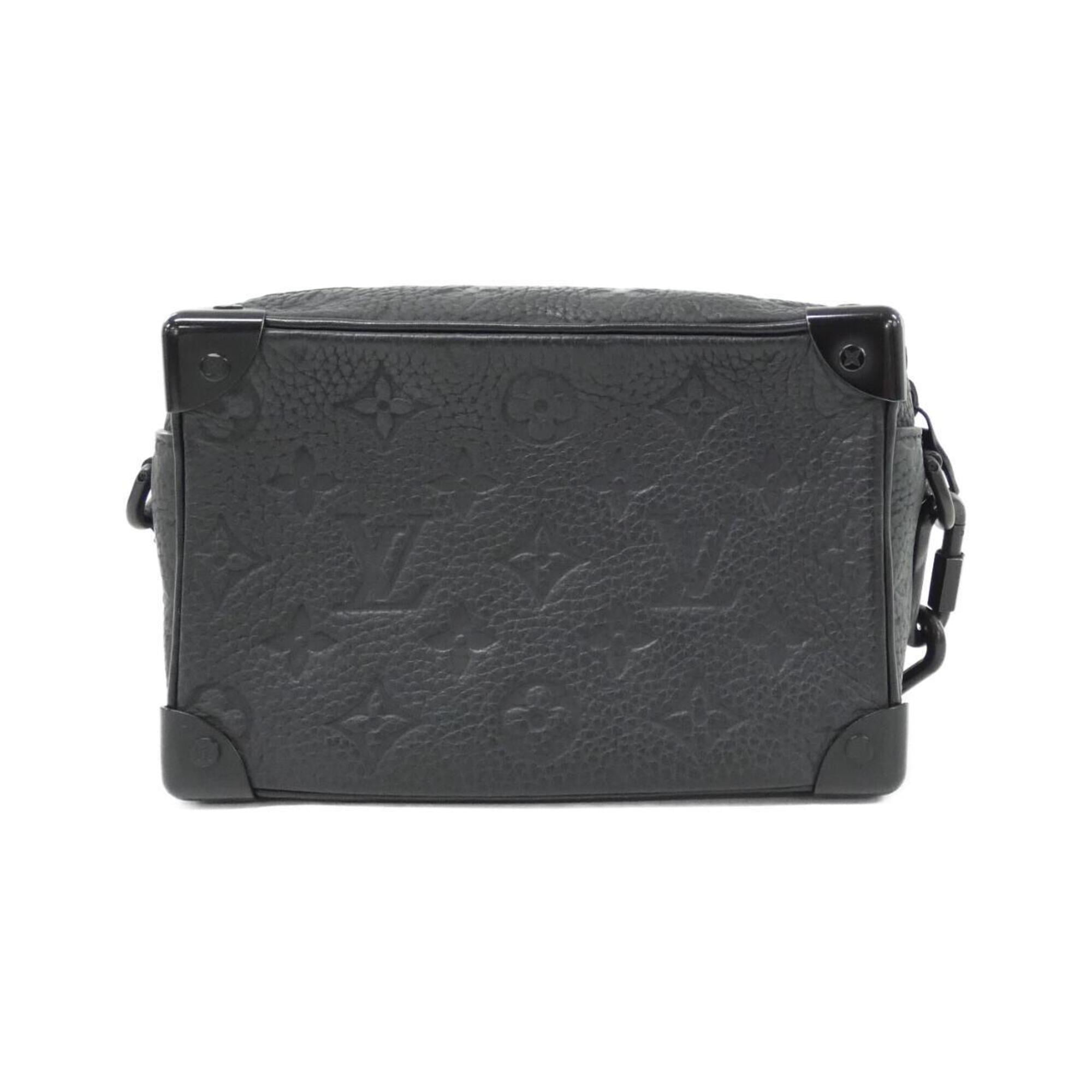 Louis Vuitton Black Leather Shoulder Bag (Pre-Owned)