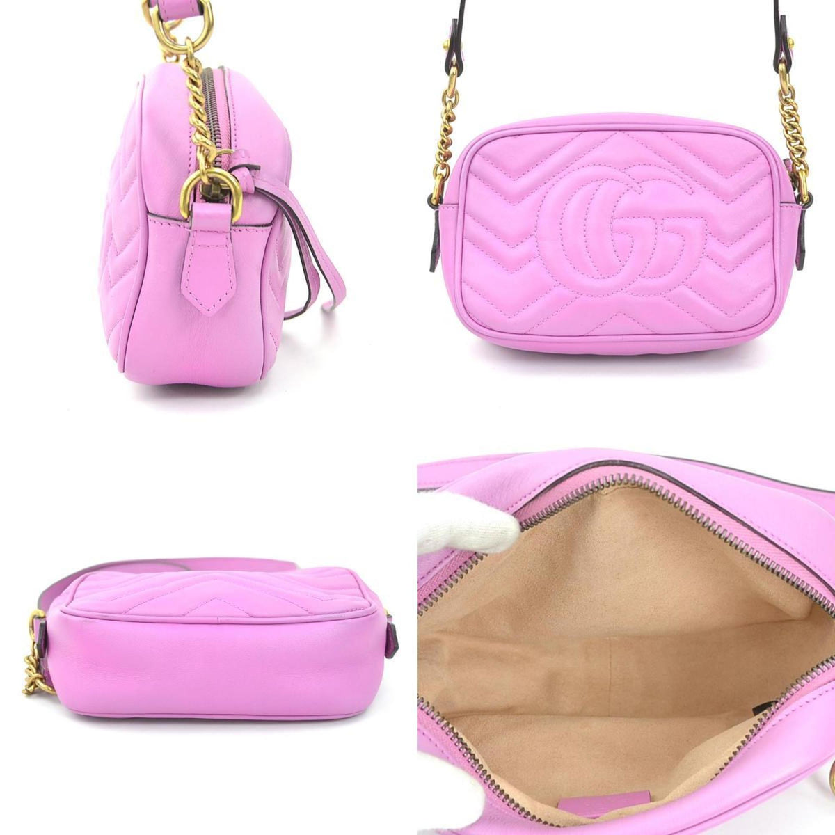 Gucci Leather Shoulder Bag (Pre-Owned)