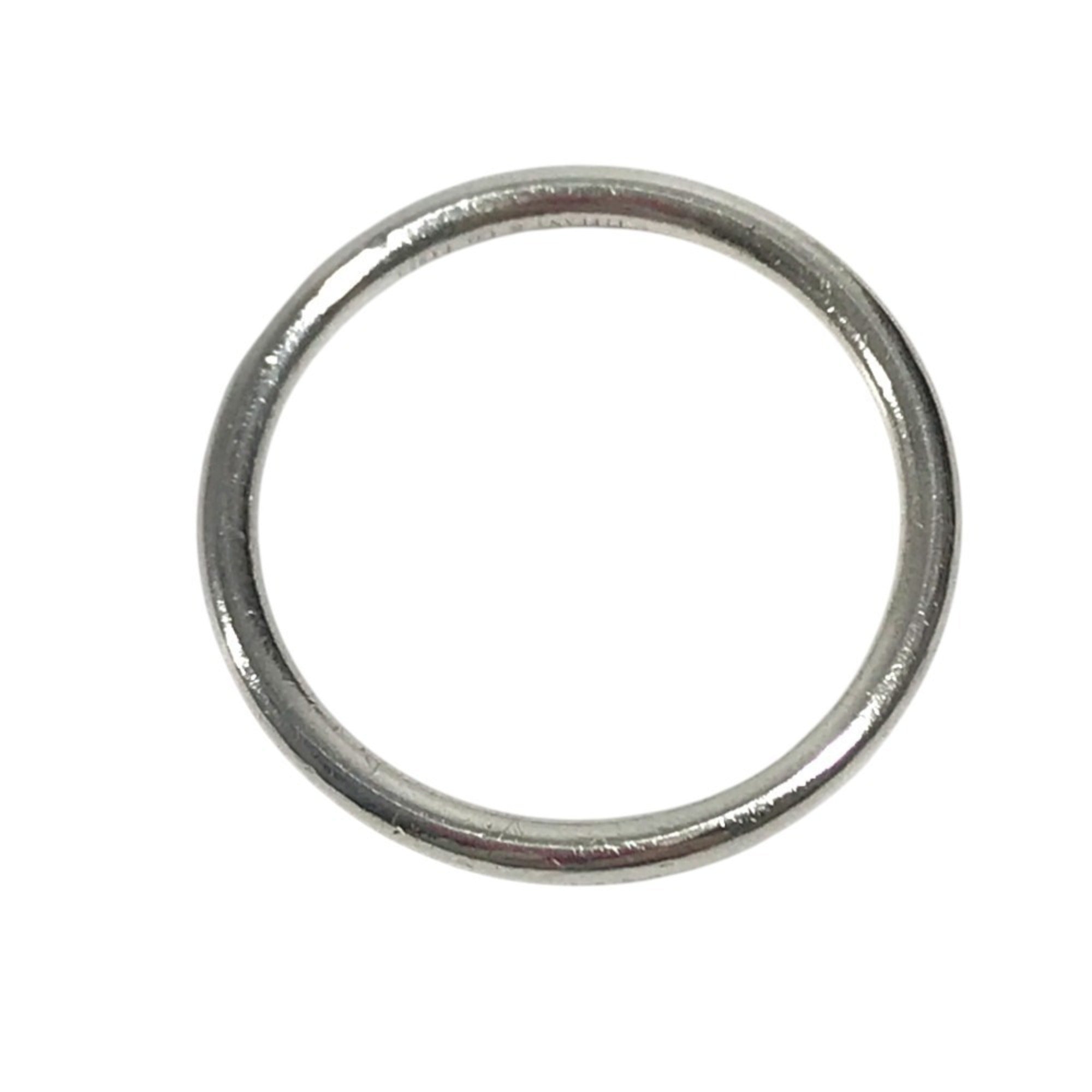 Tiffany Silver Platinum 950 Band Ring (Pre-Owned)