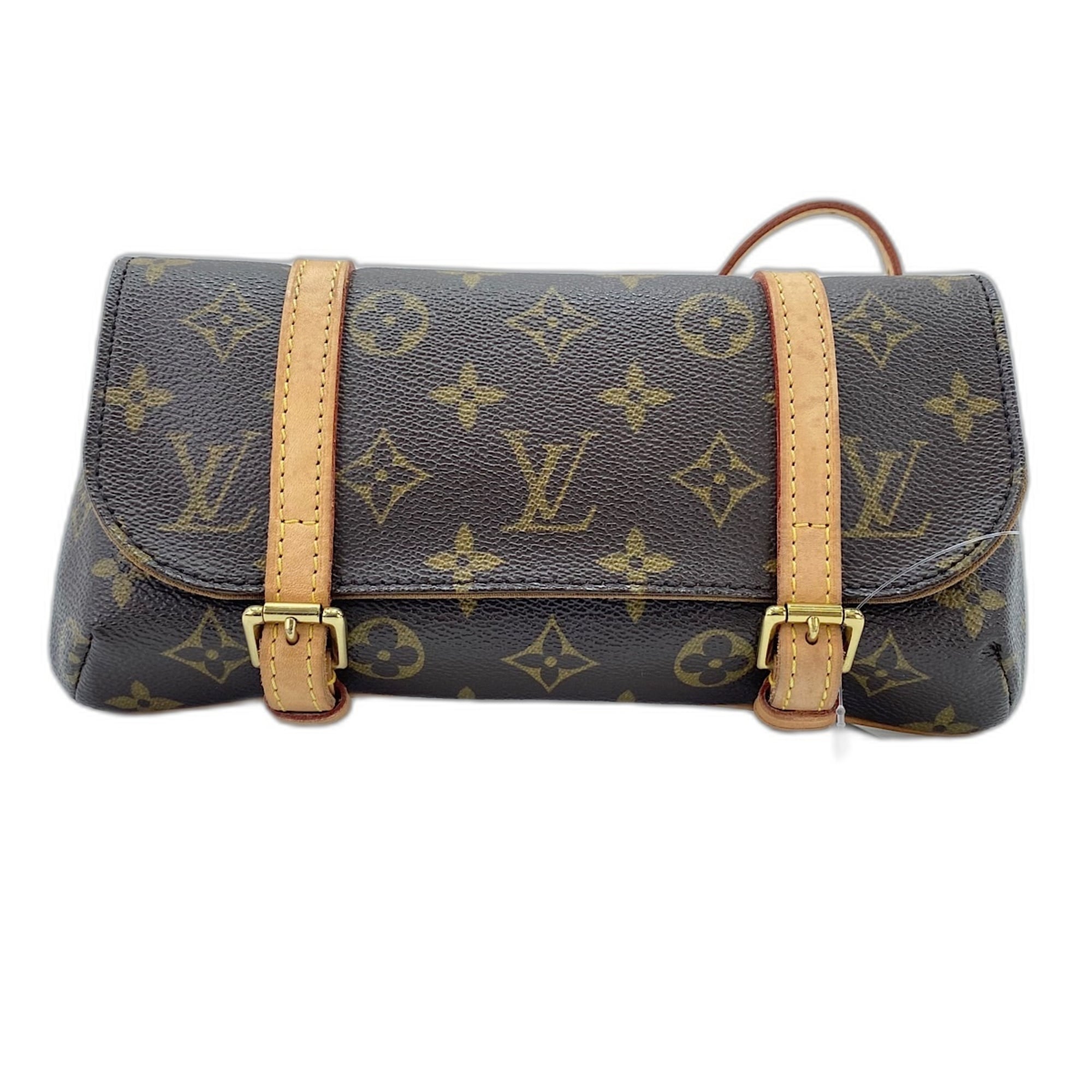 Louis Vuitton Brown Pochette Shoulder Bag (Pre-Owned)