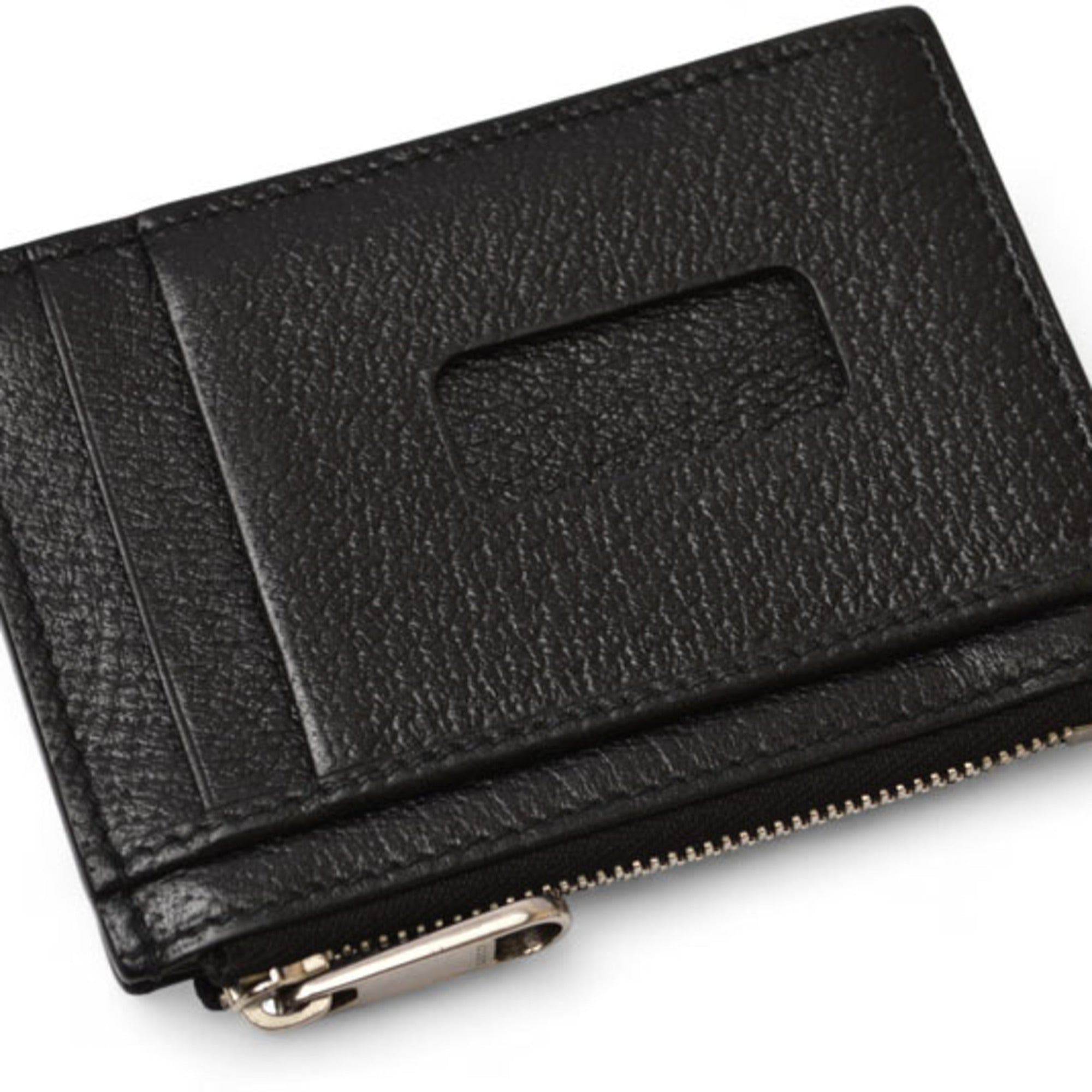 Gucci Black Yellow Leather Coin Purse/Coin Case (Pre-Owned)