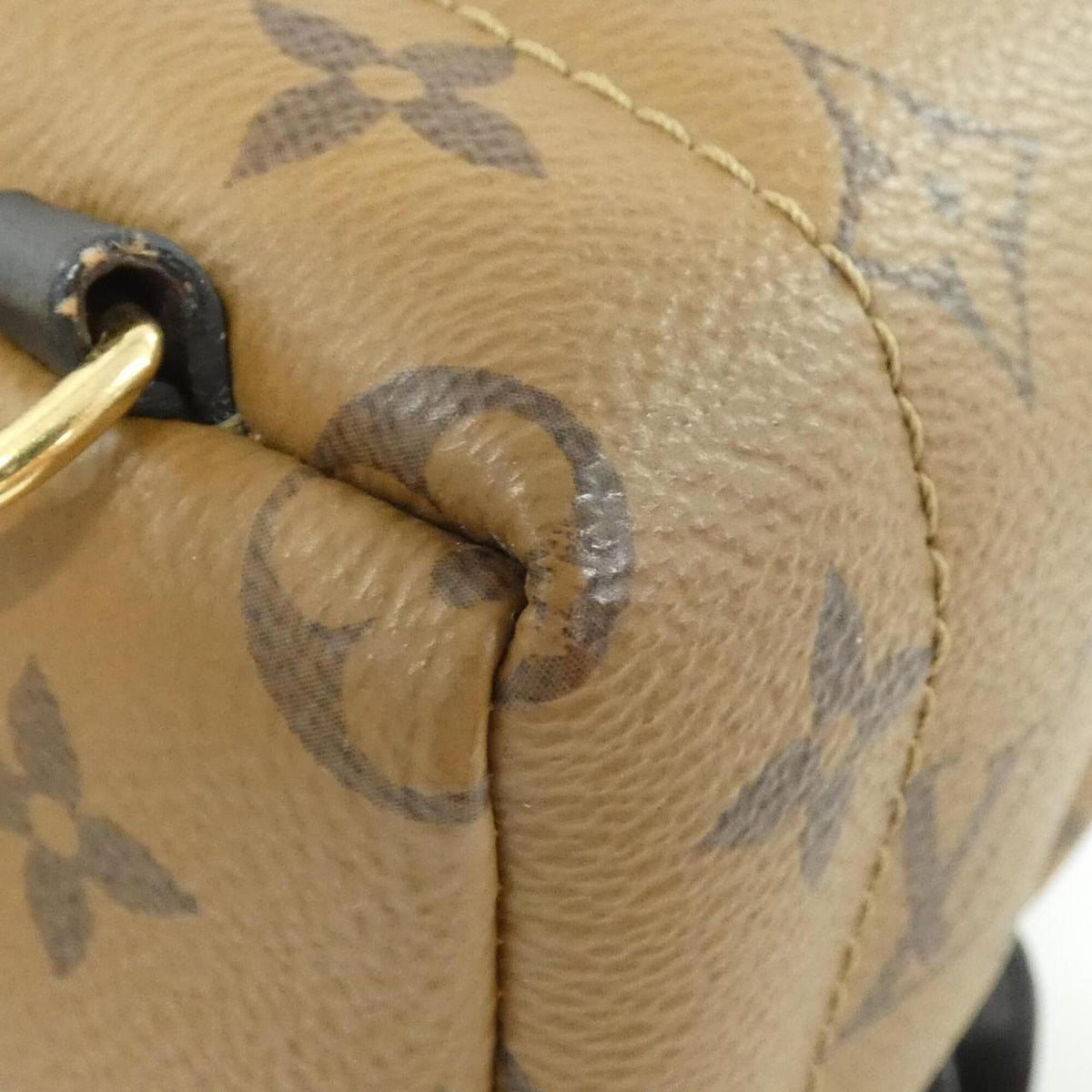 Louis Vuitton Marron Monogram Reverse Coated Canvas Backpack (Pre-Owned)