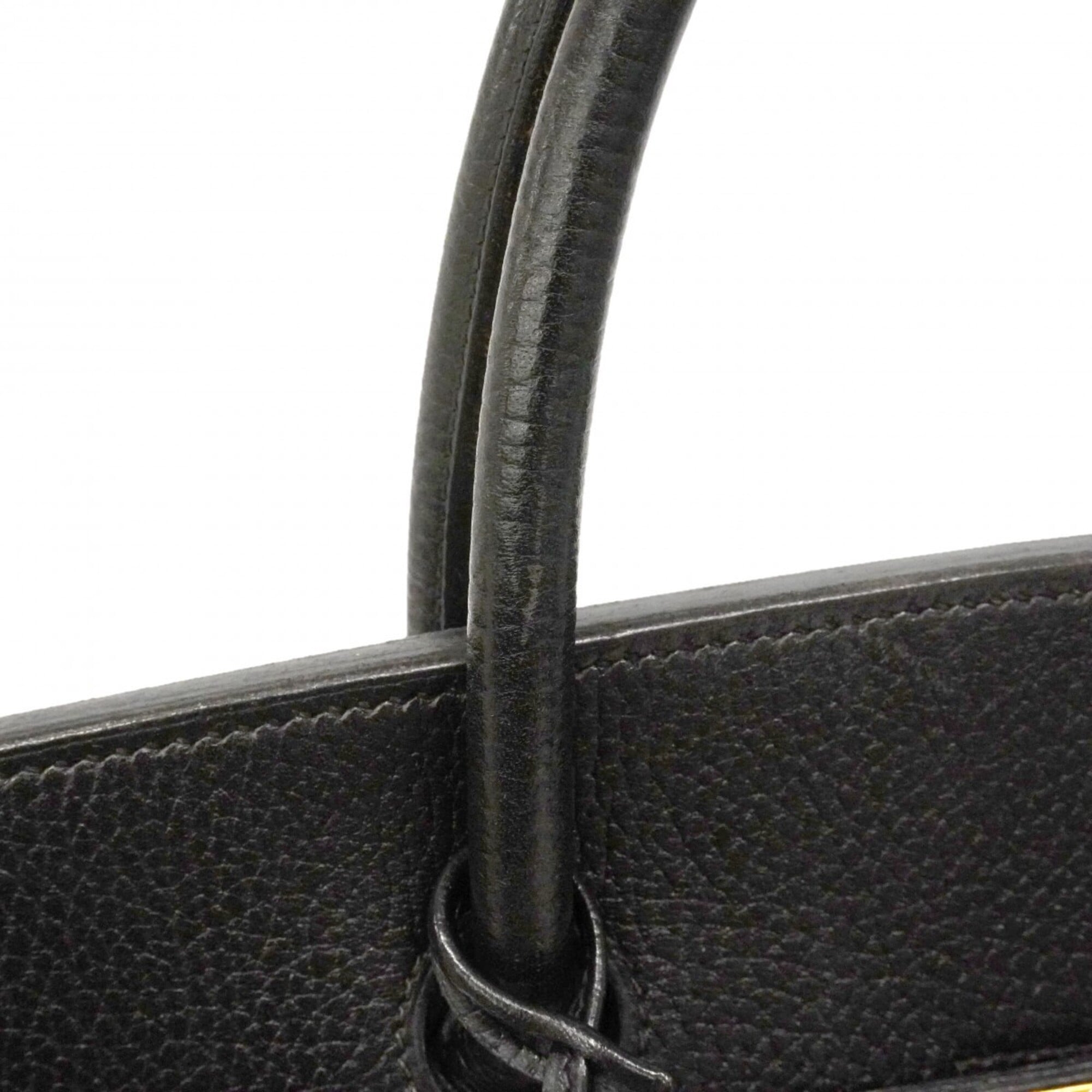 Hermes Black Ardennes Leather Handbag (Pre-Owned)