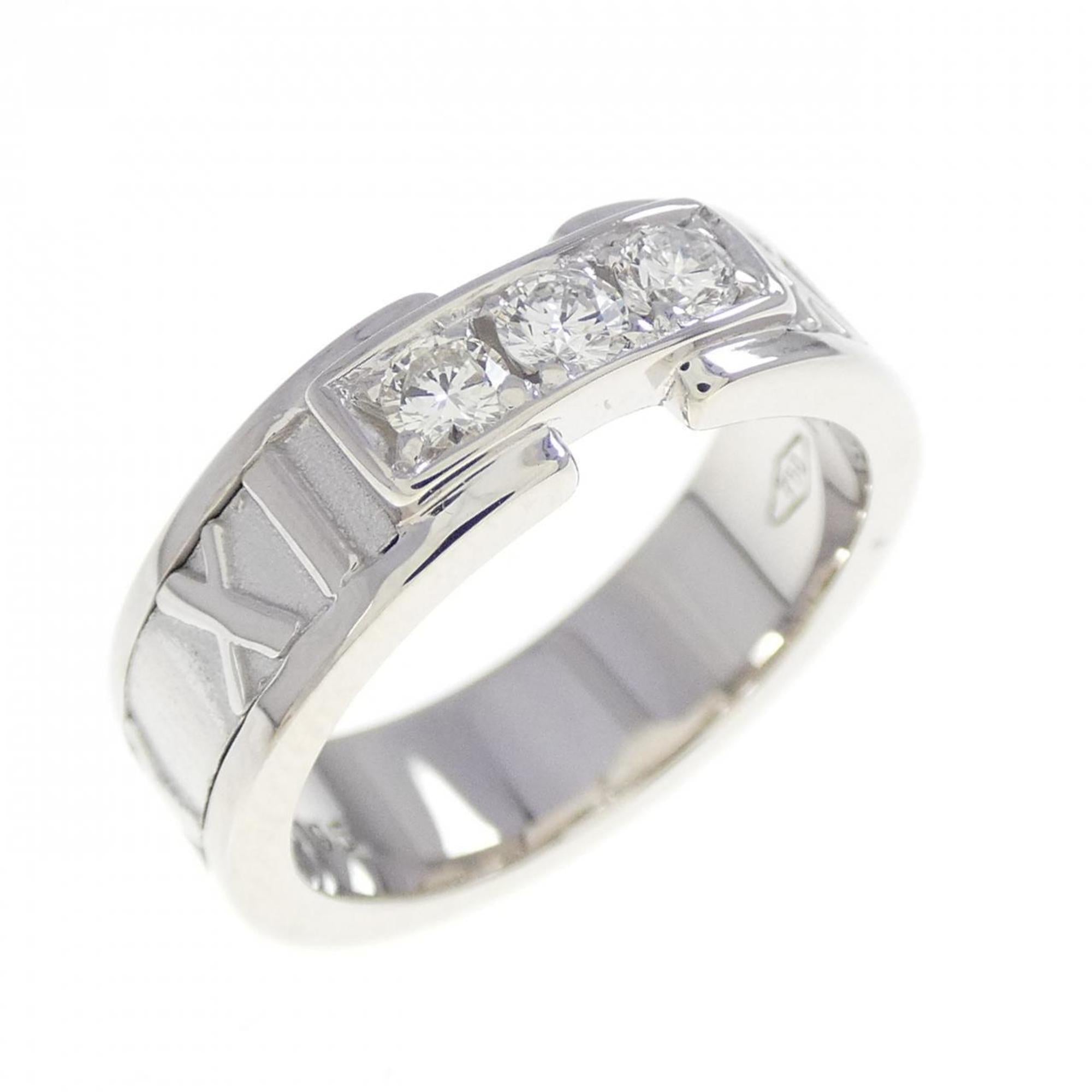 Tiffany White Gold (18K) Band Ring (Pre-Owned)