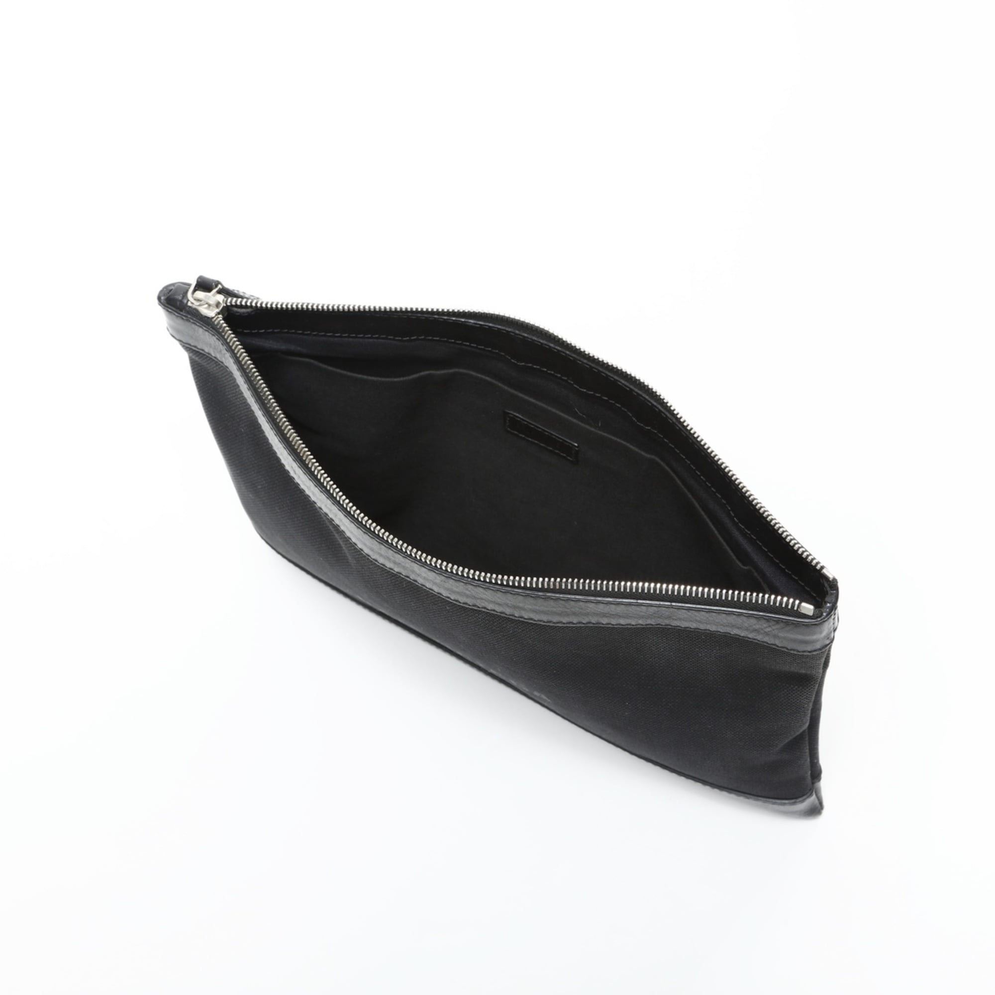 Balenciaga Black Canvas Clutch Bag (Pre-Owned)