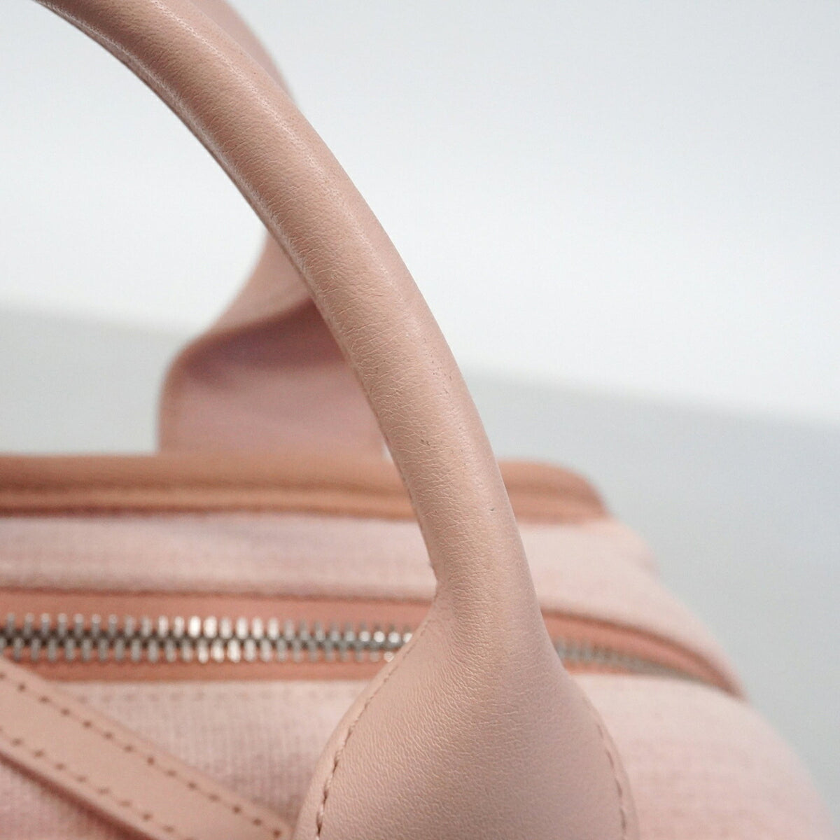 Chanel Pink Canvas Handbag (Pre-Owned)