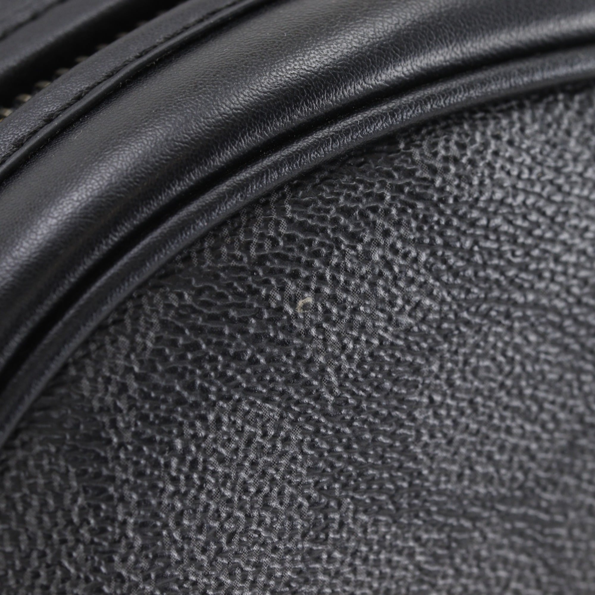 Coach Signature Black Pvc Sling Bag (Pre-Owned)