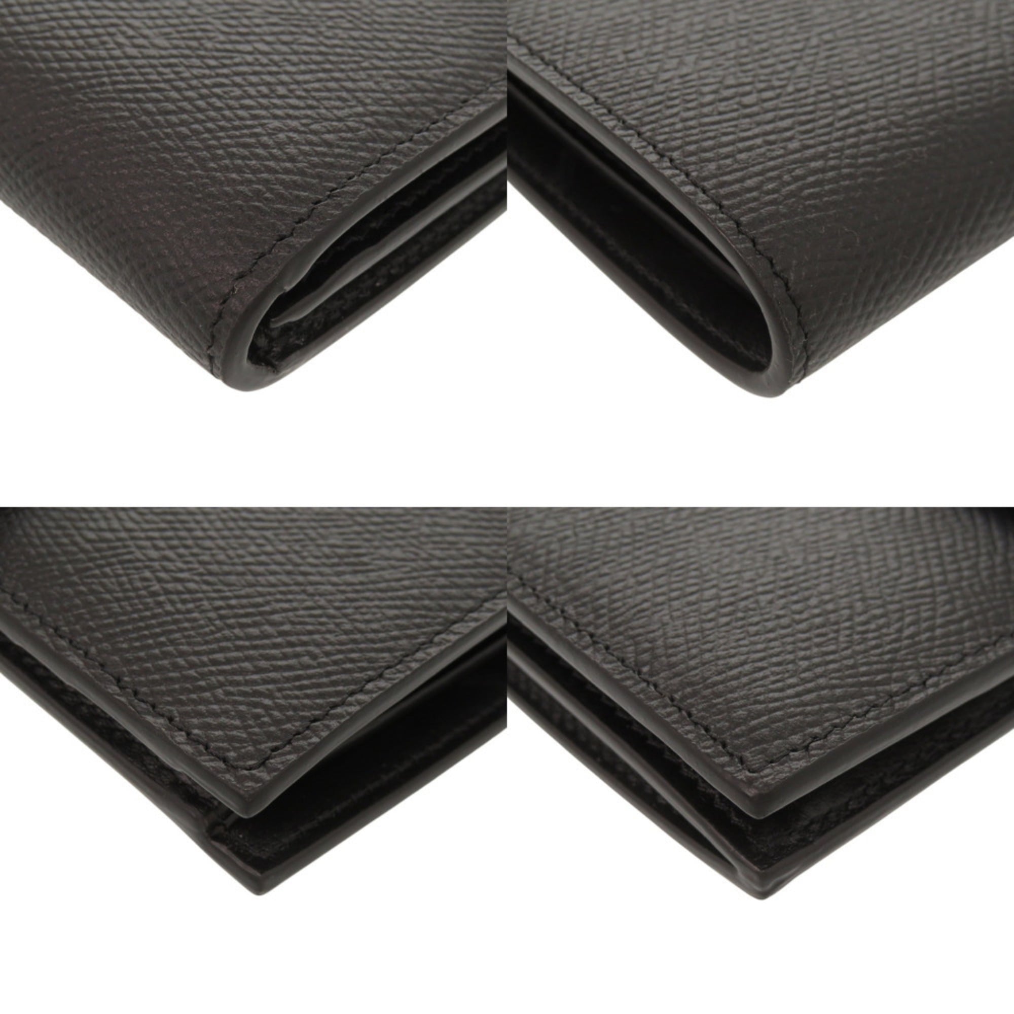 Celine Black Leather Wallet (Bi-Fold) (Pre-Owned)