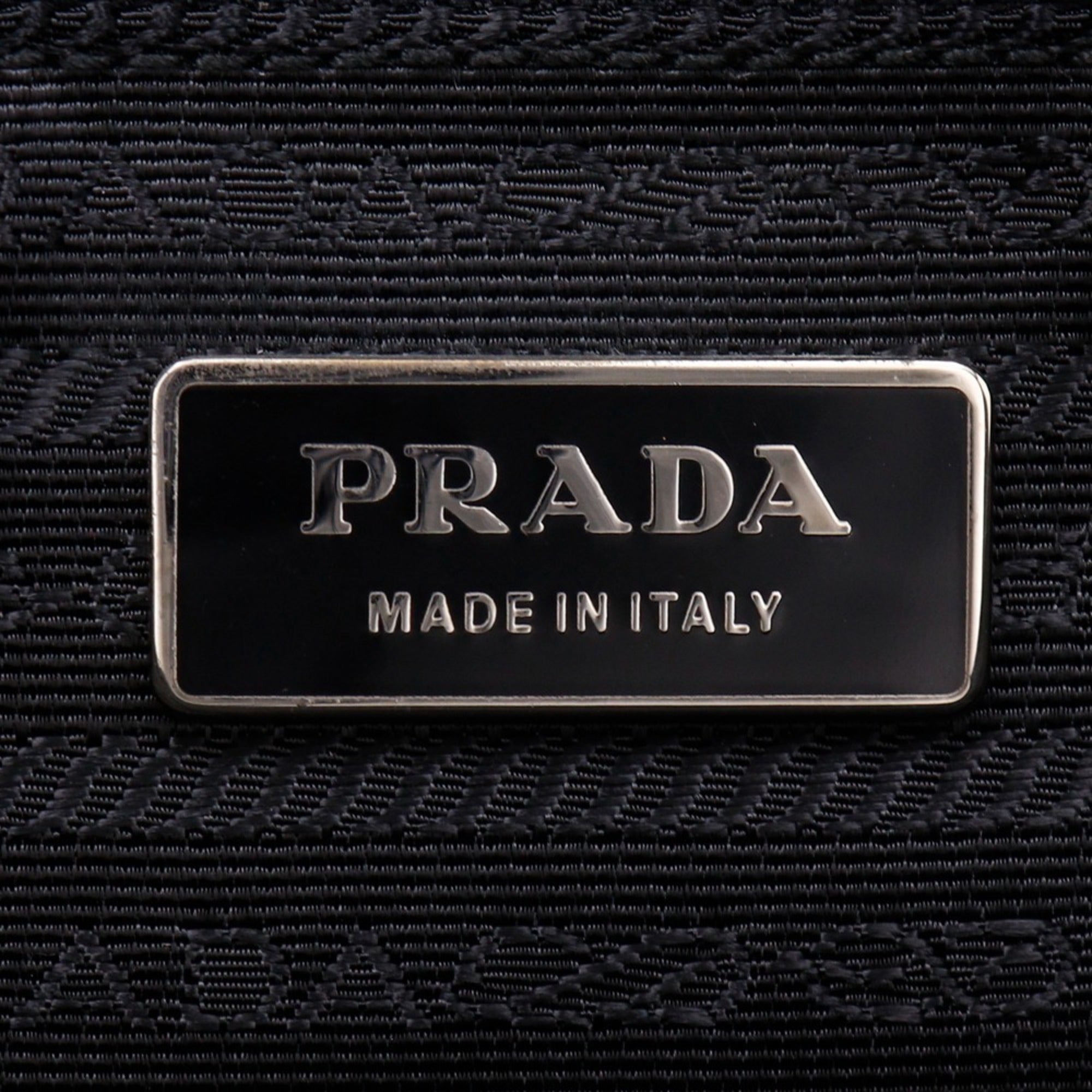 Prada Black Nero Nylon Shoulder Bag (Pre-Owned)