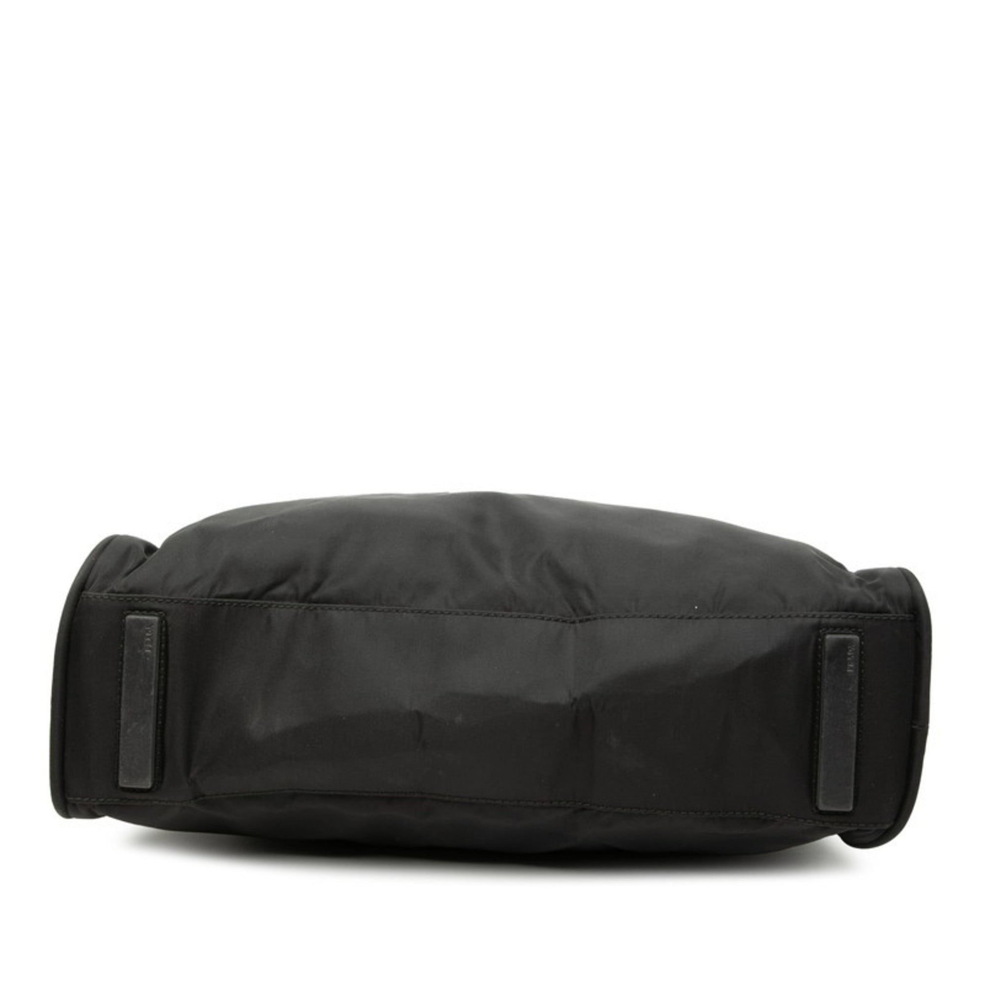 Prada Black Nylon Shoulder Bag Tote Bag (Pre-Owned)