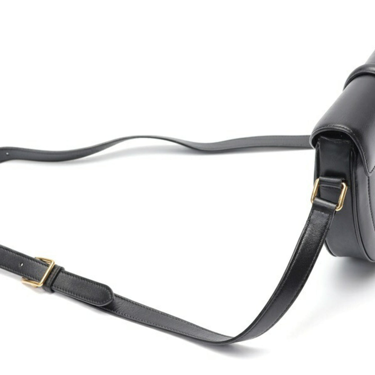 Celine Black Leather Shoulder Bag (Pre-Owned)