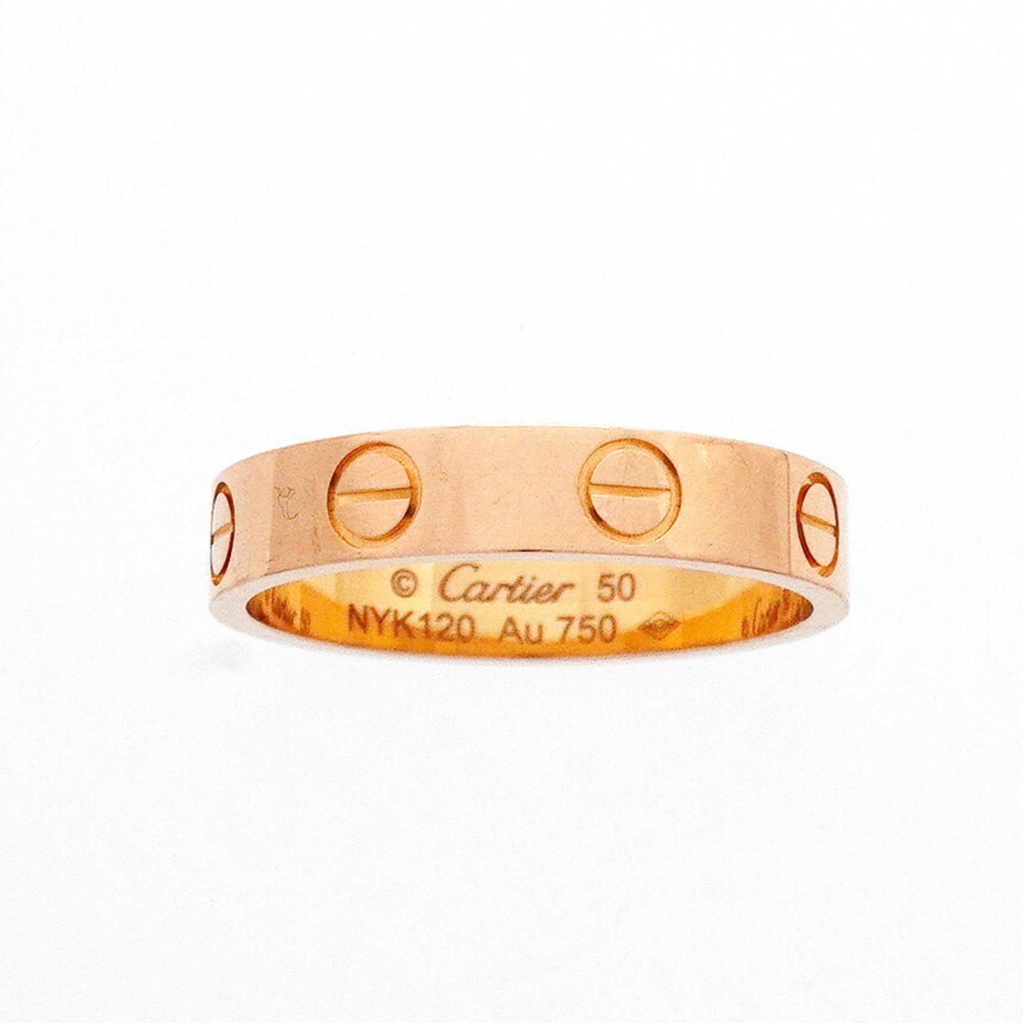 Cartier Pink Gold (18K) Band Ring (Pre-Owned)