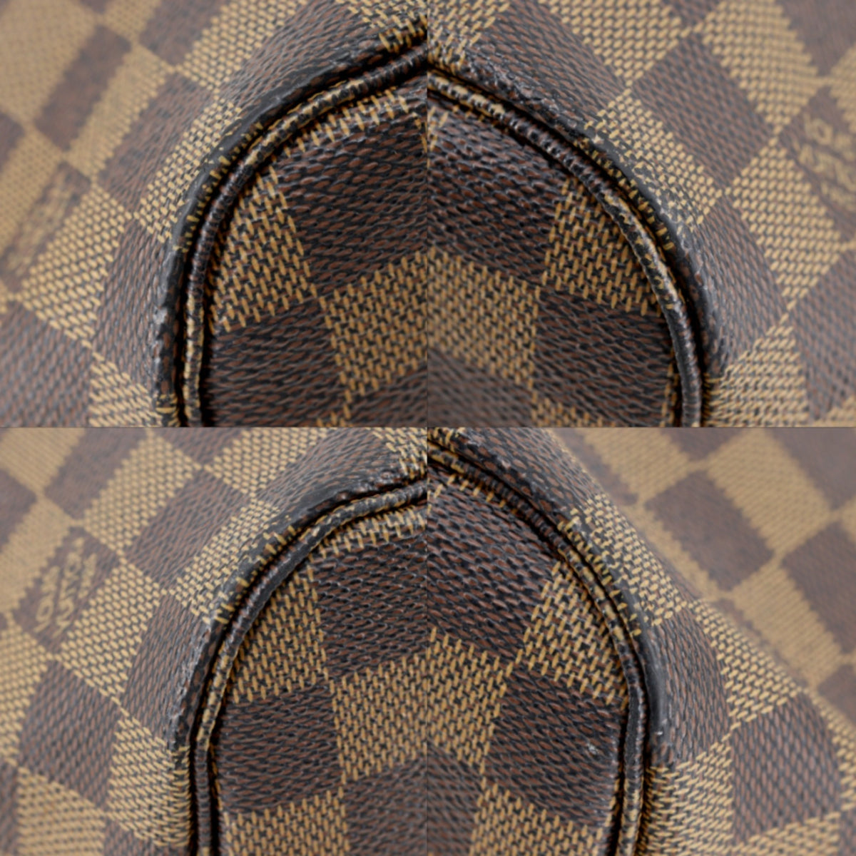 Louis Vuitton Brown Damier Canvas Tote Bag (Pre-Owned)