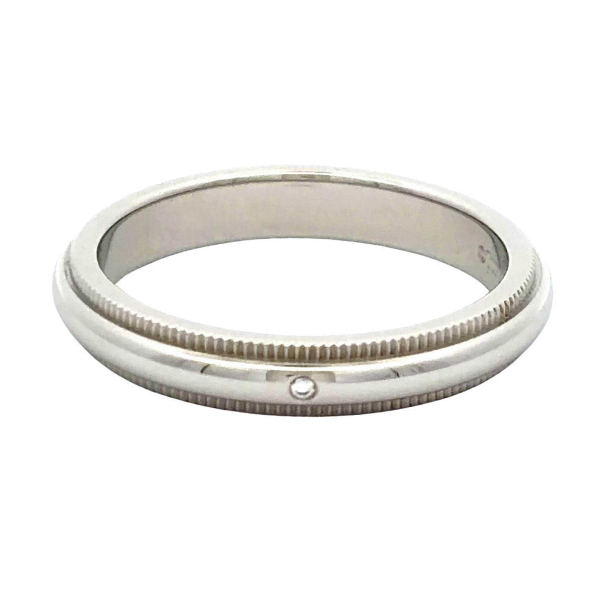 Tiffany Platinum 950 Band Ring (Pre-Owned)