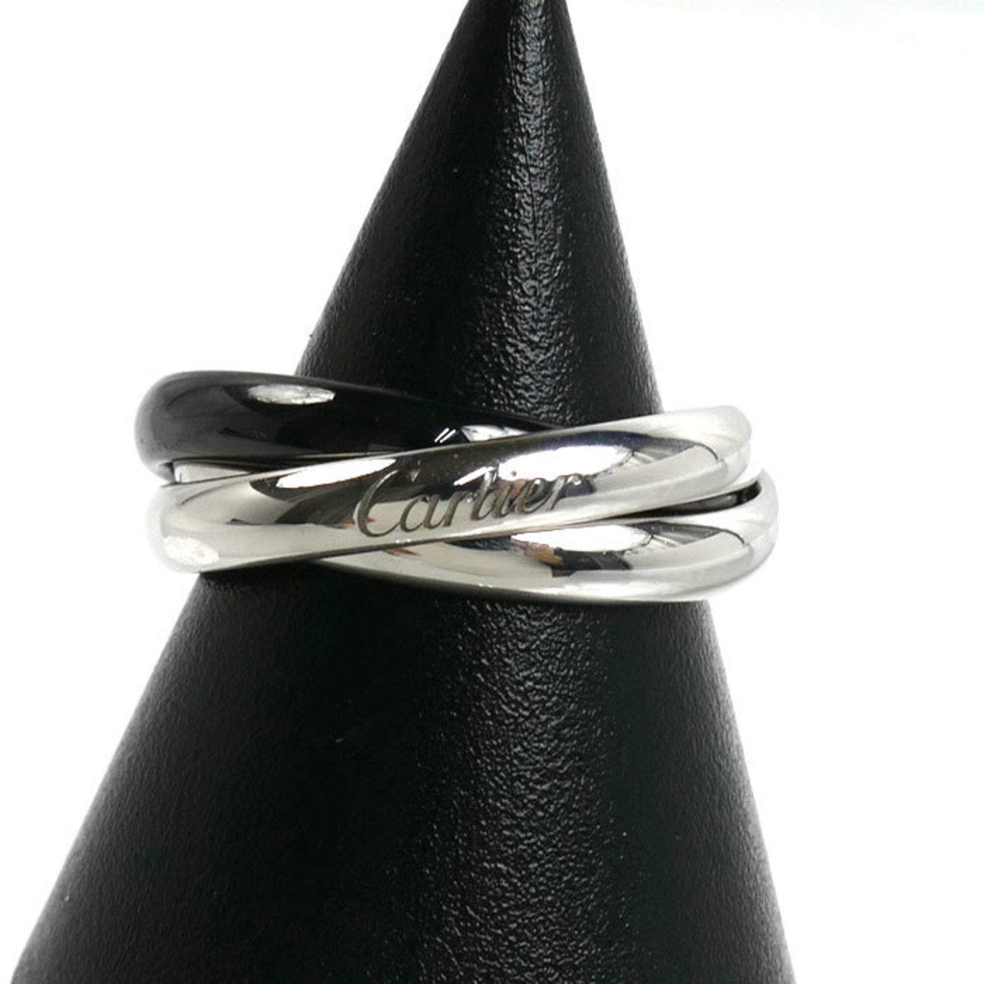 Cartier White Gold (18K) Ceramic Band Ring (Pre-Owned)