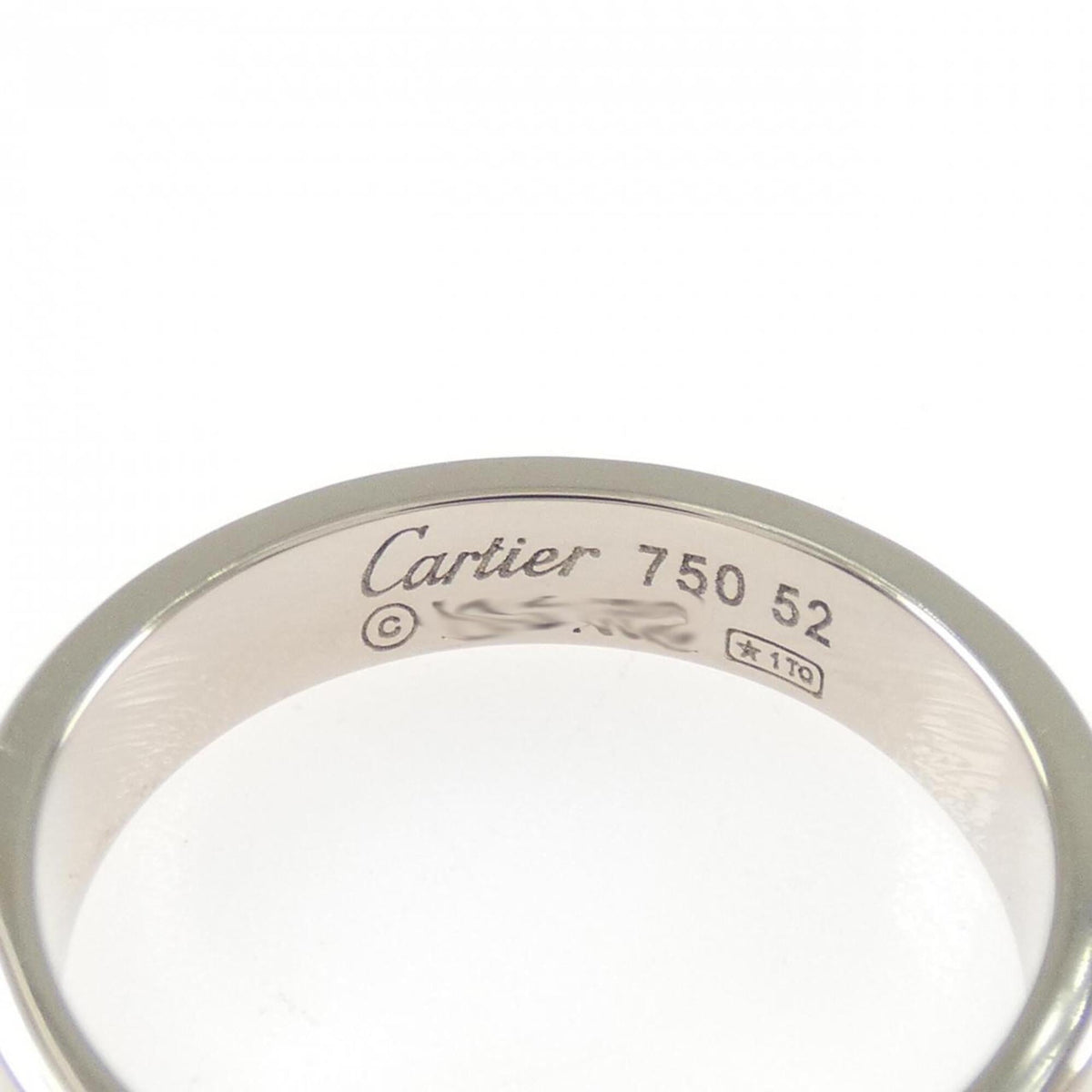 Cartier White Gold (18K) Band Ring (Pre-Owned)