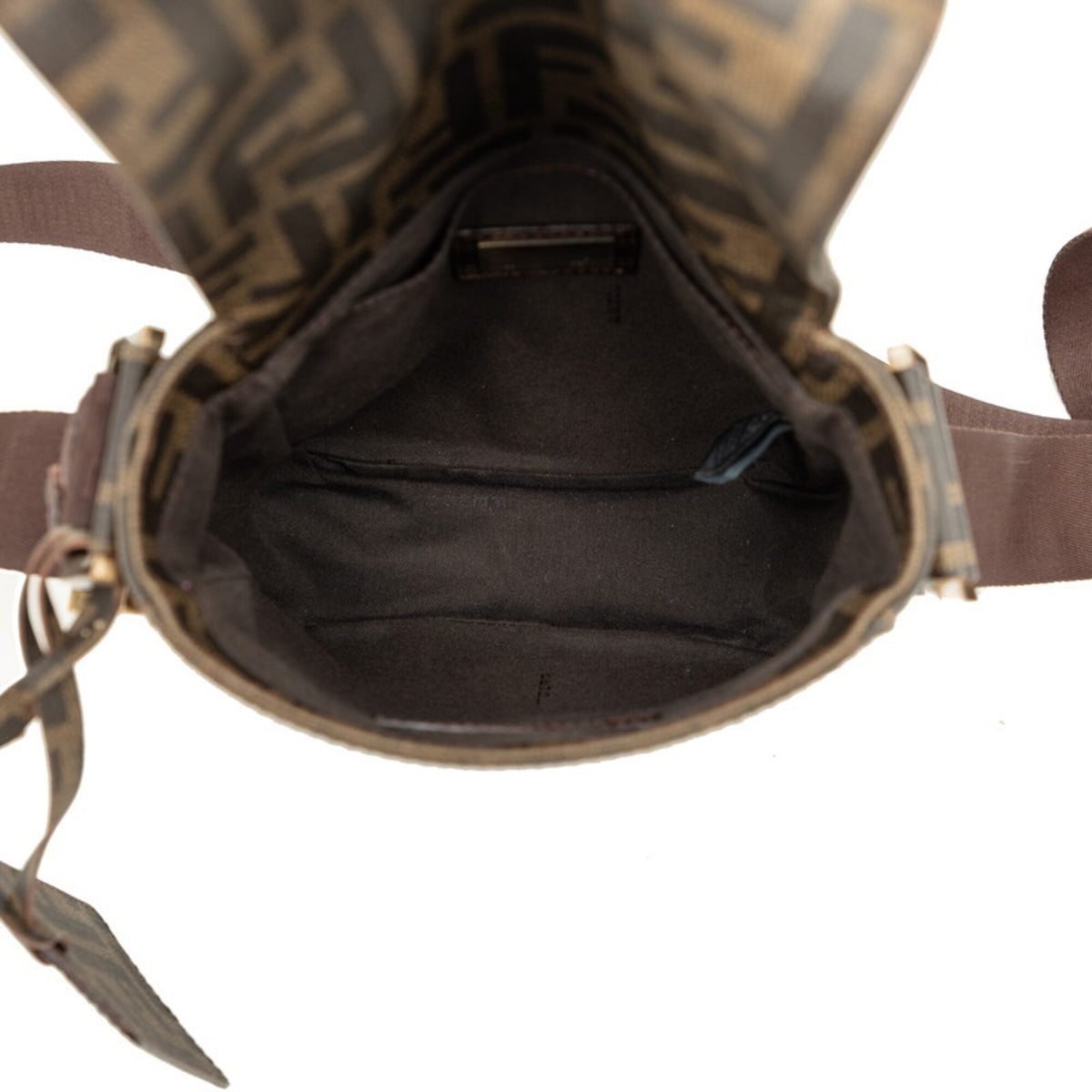 Fendi Brown Pvc Shoulder Bag (Pre-Owned)
