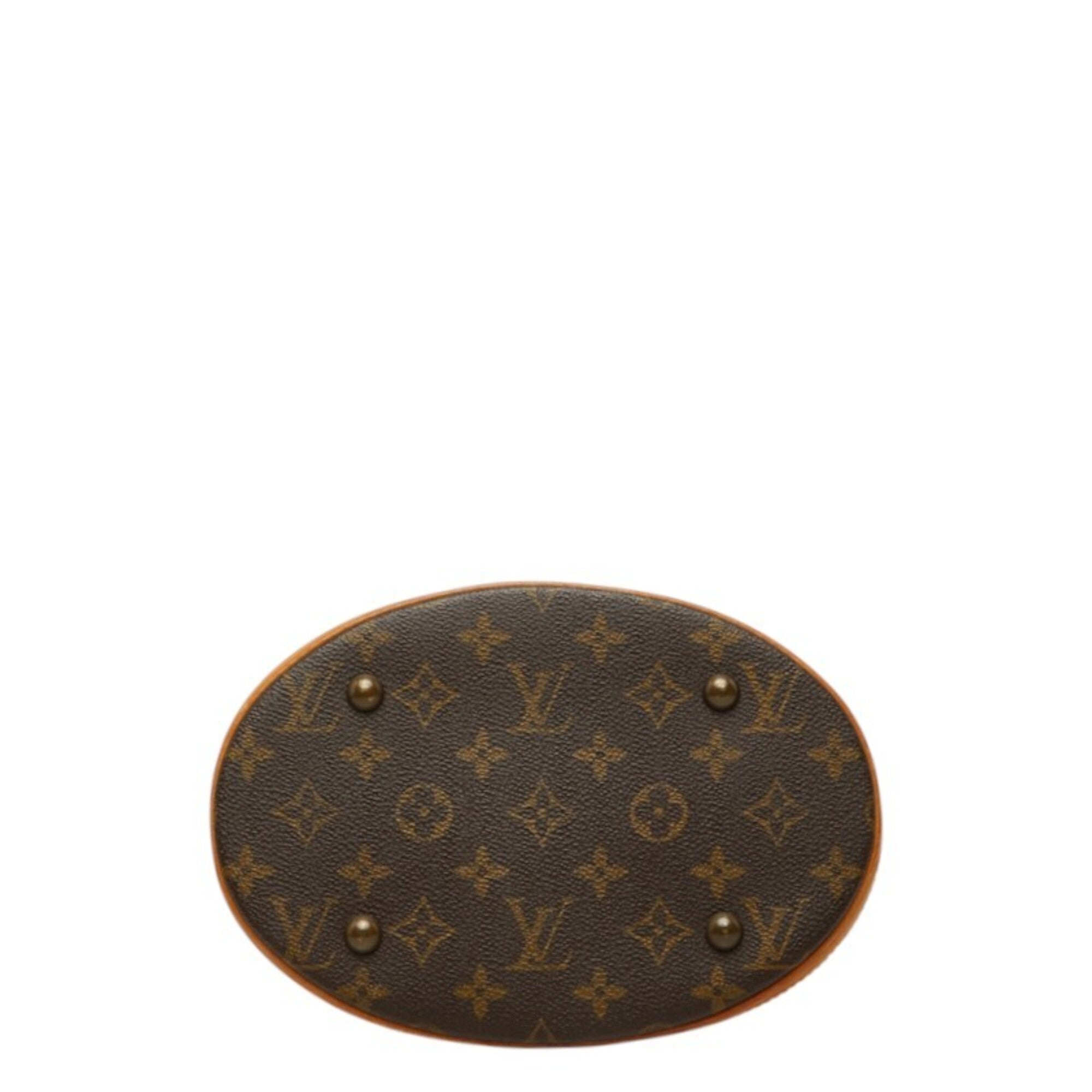 Louis Vuitton Brown Pvc Leather Pouch Shoulder Bag (Pre-Owned)