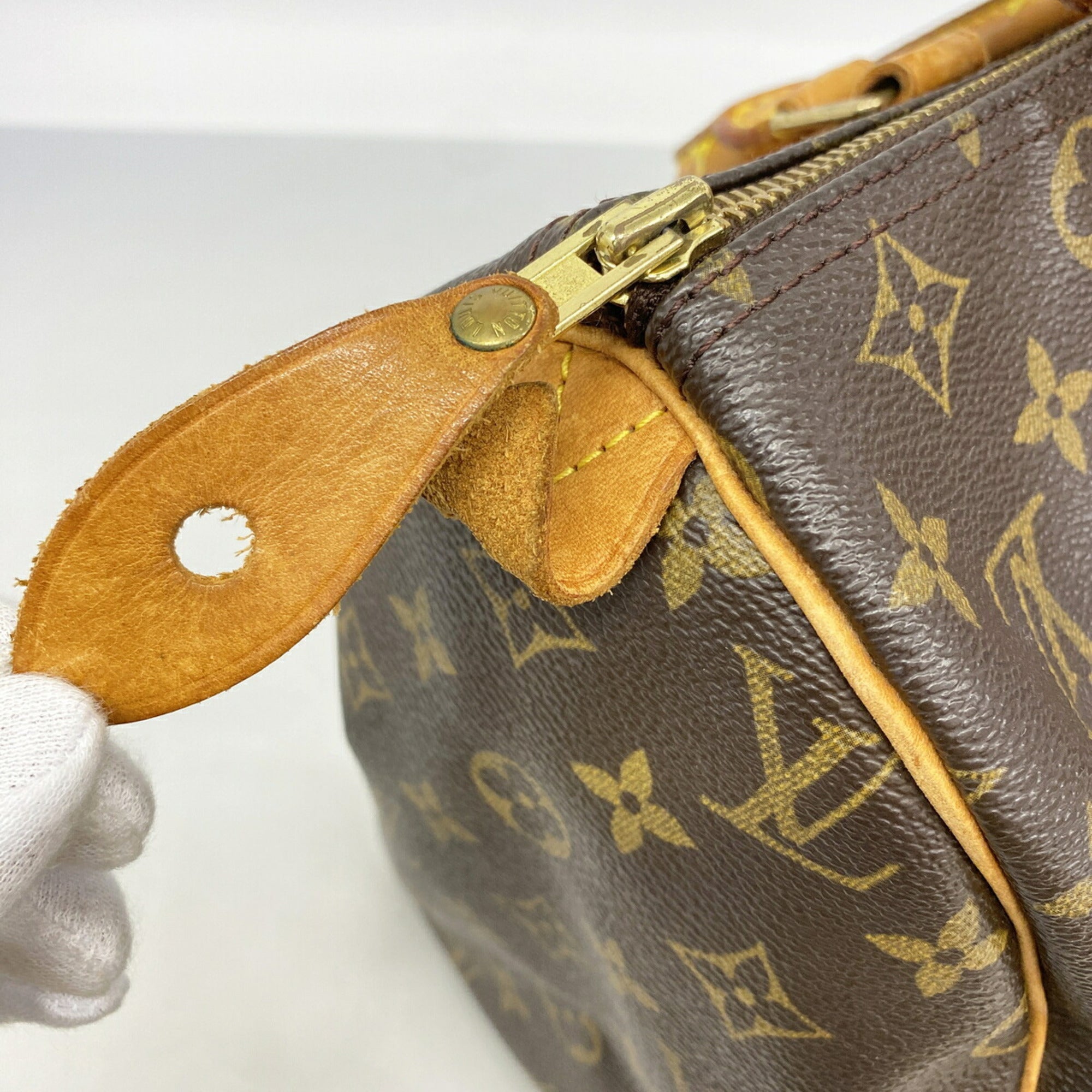 Louis Vuitton Brown Handbag (Pre-Owned)