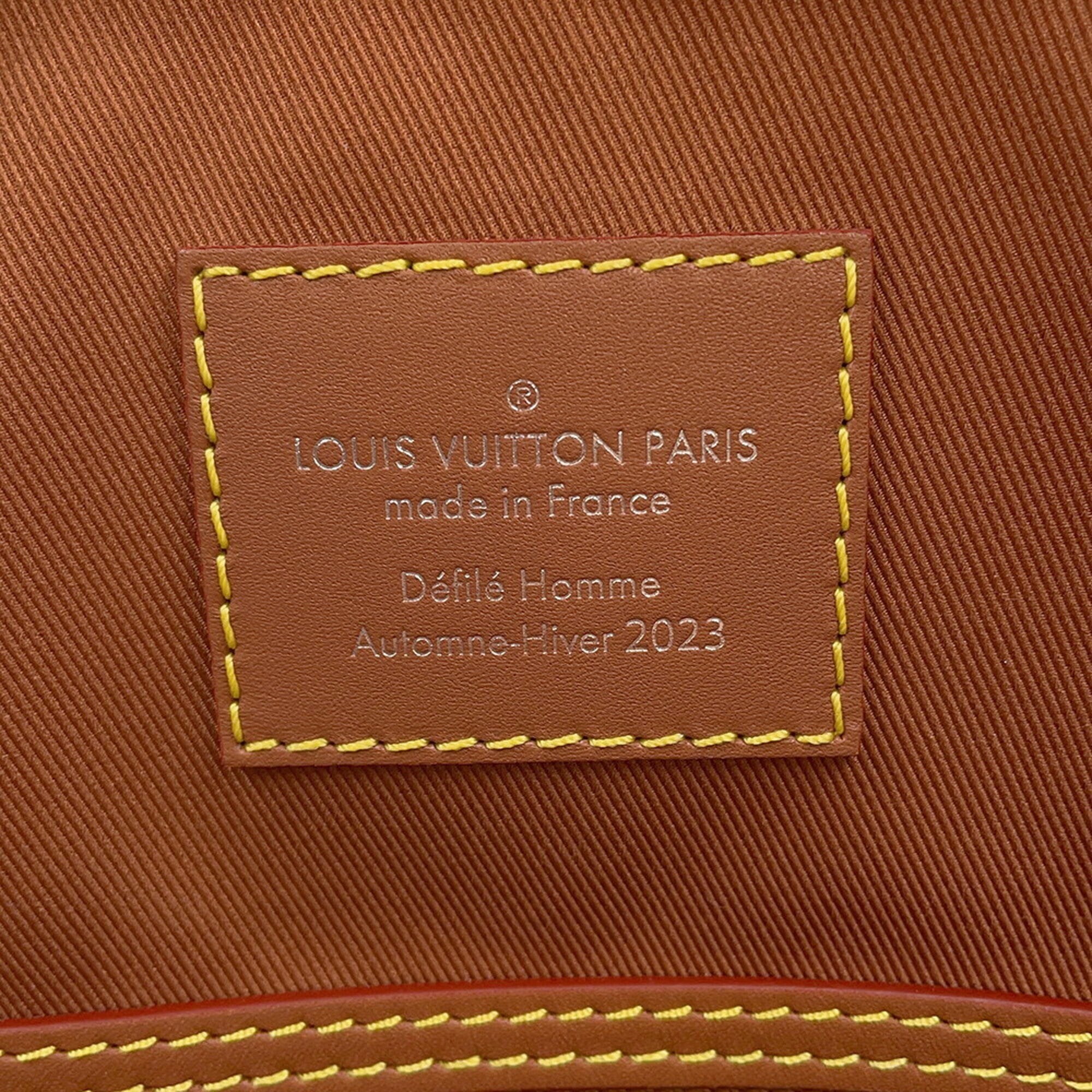 Louis Vuitton Epi Cognac Epi Leather Boston Bag Handbag (Pre-Owned)