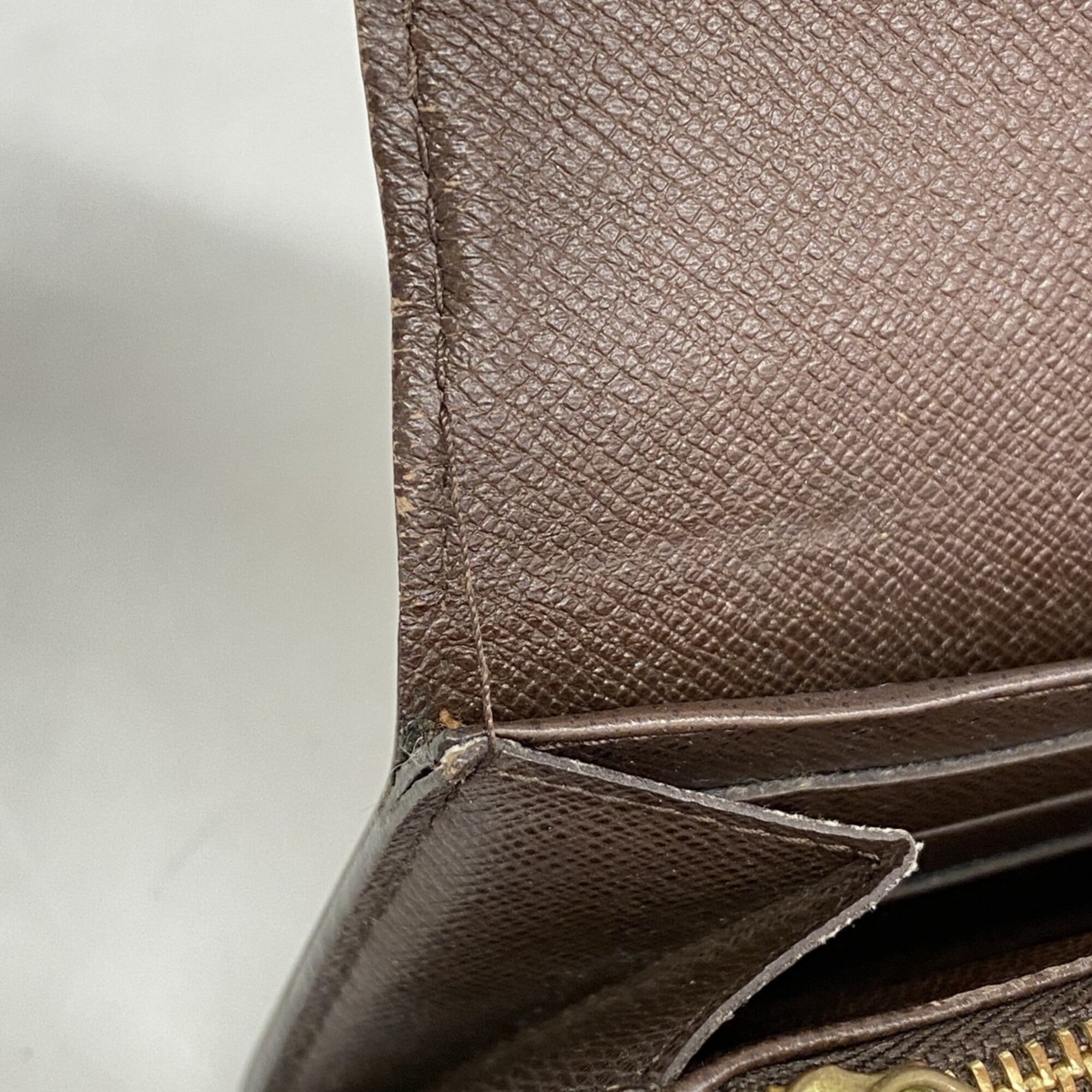 Louis Vuitton Ebene Long Wallet (Bi-Fold) (Pre-Owned)