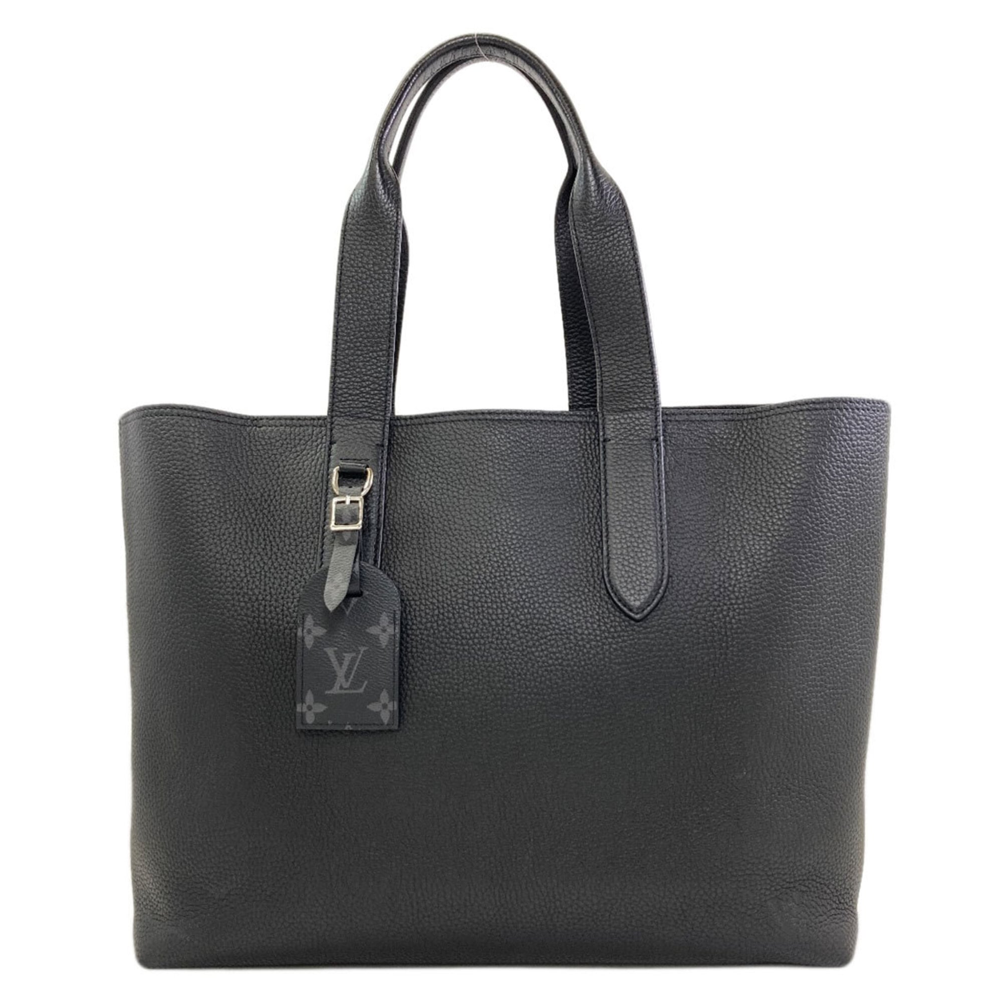 Louis Vuitton Taurillon Black Leather Tote Bag (Pre-Owned)