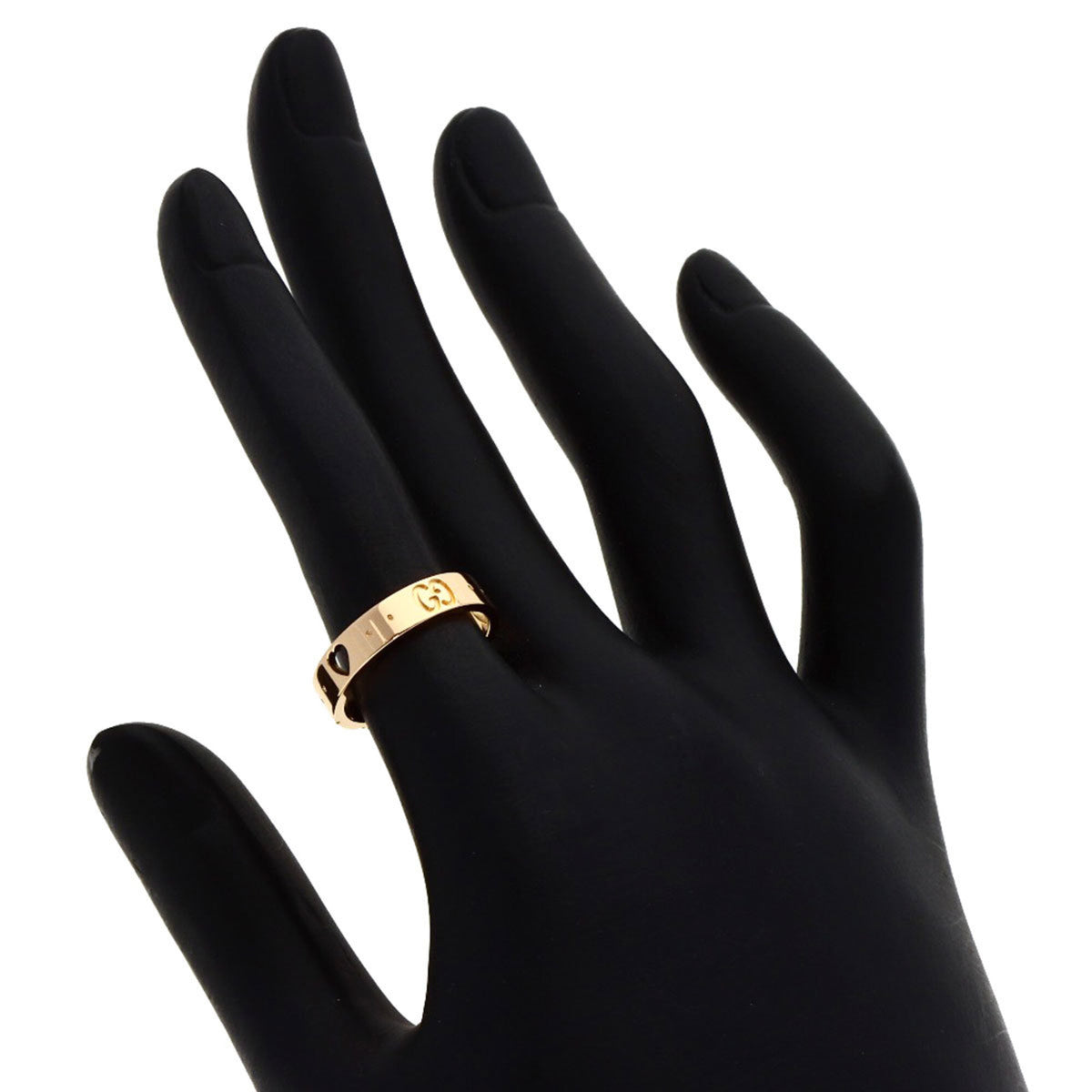 Gucci Icon Pink Gold (18K) Band Ring (Pre-Owned)