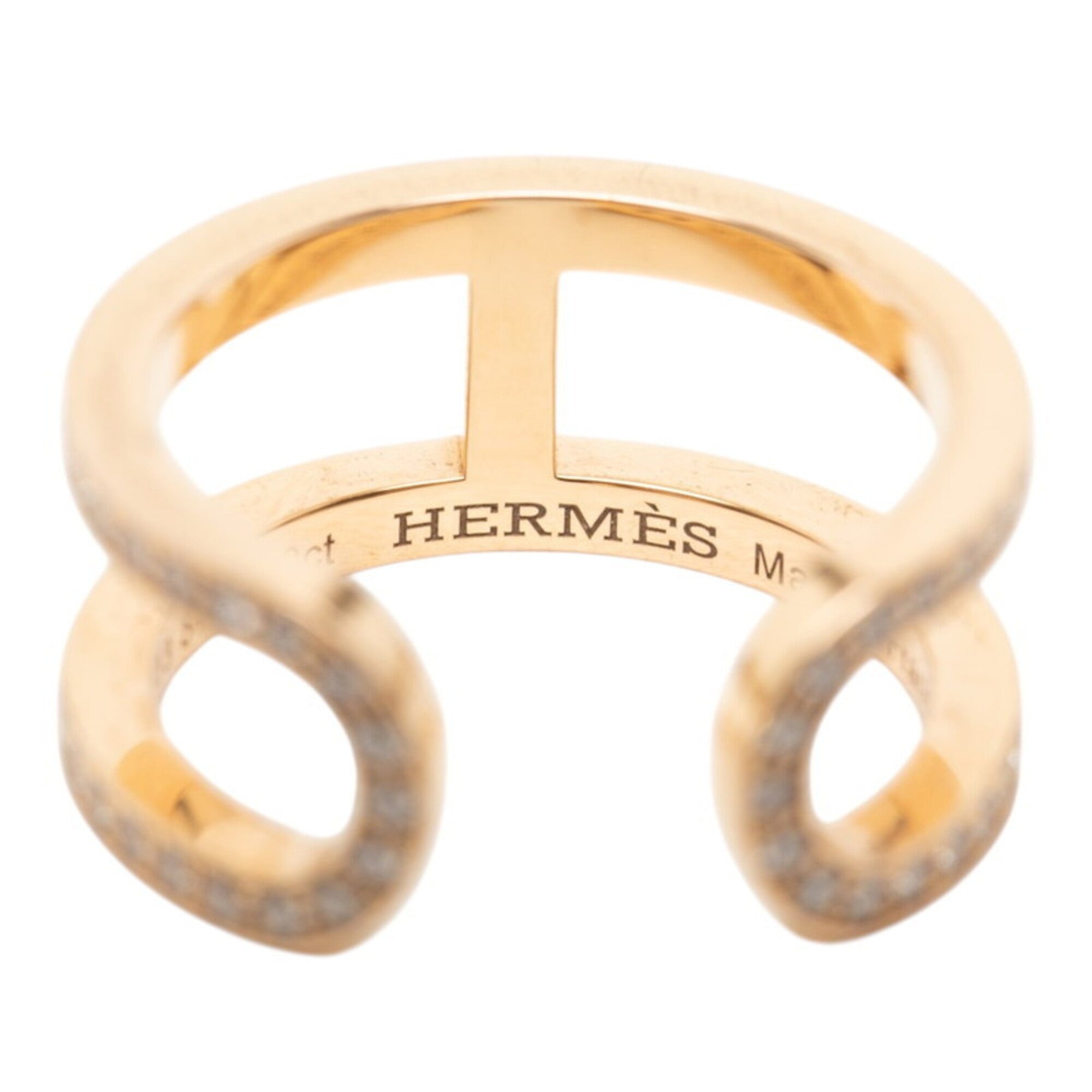 Hermes Yellow Gold (18K) Band Ring (Pre-Owned)