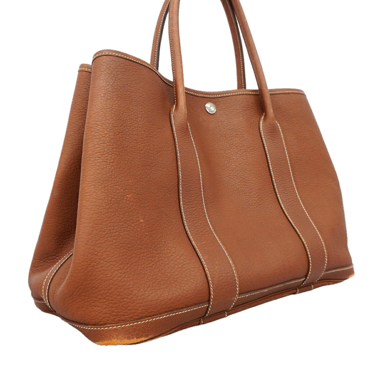 Hermes Gold Negonda Leather Tote Bag (Pre-Owned)
