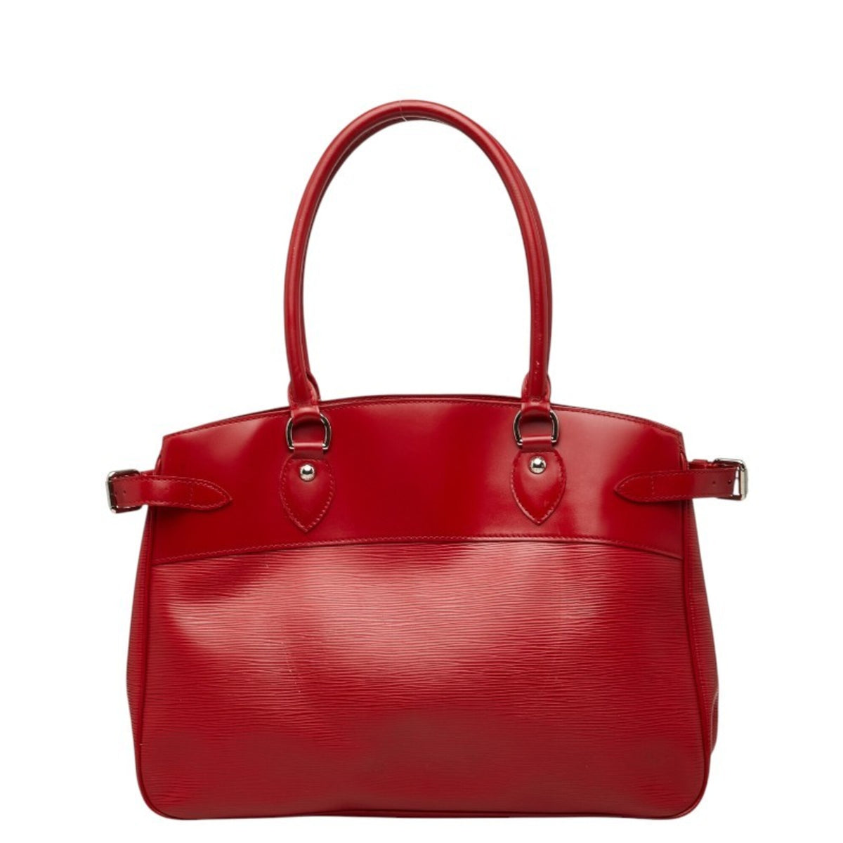 Louis Vuitton Red Color Rouge Leather Handbag Tote Bag (Pre-Owned)