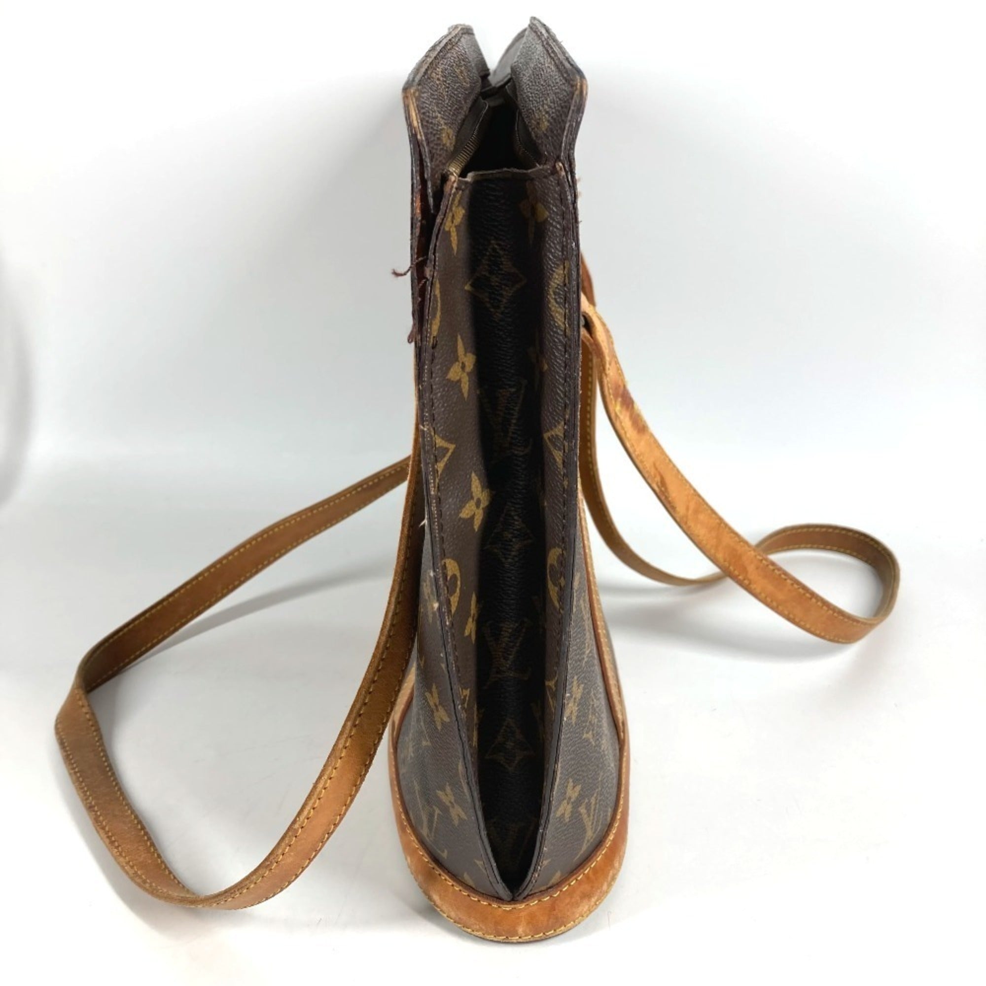 Louis Vuitton Brown Monogram Shoulder Bag Tote Bag (Pre-Owned)