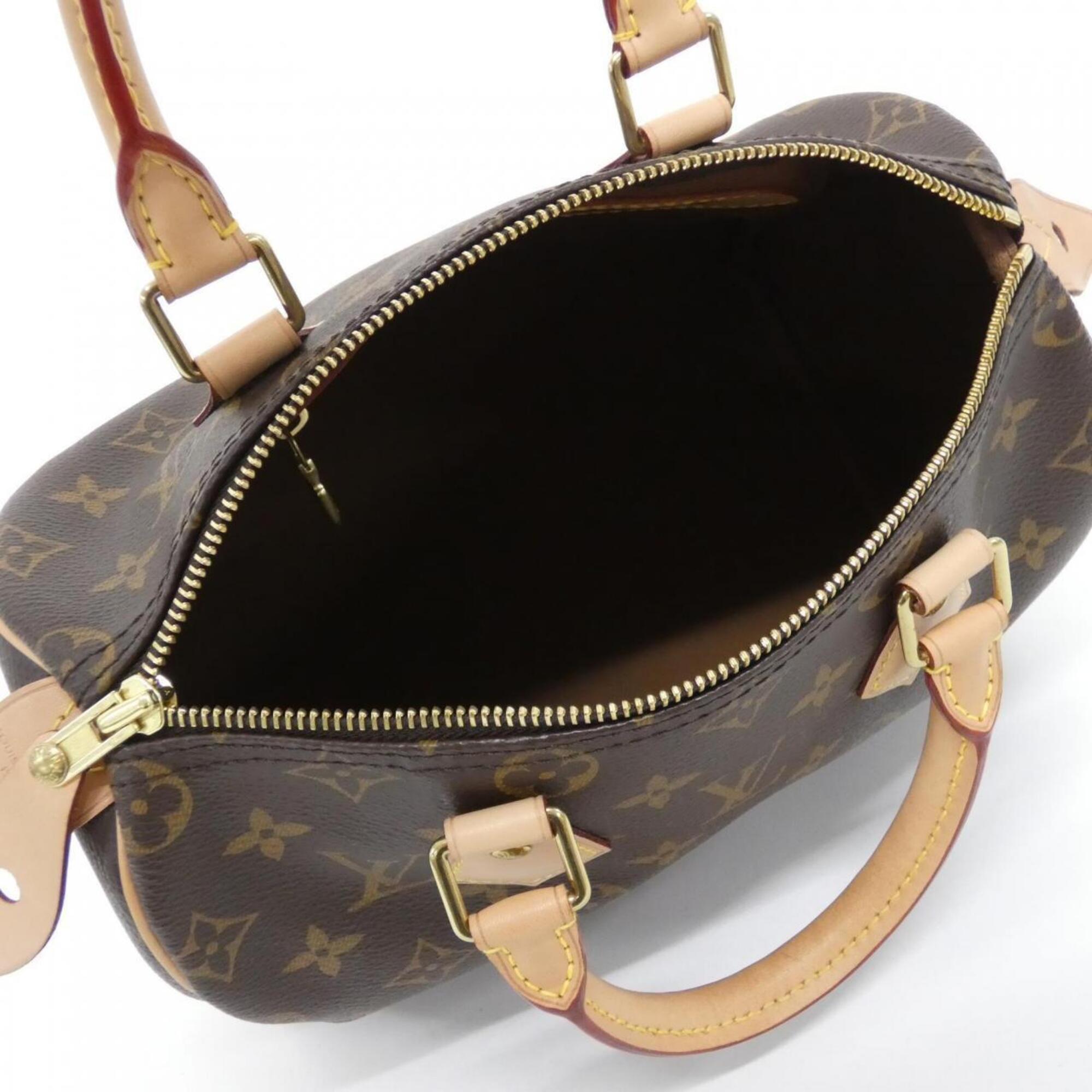 Louis Vuitton Marron Coated Canvas Boston Bag (Pre-Owned)
