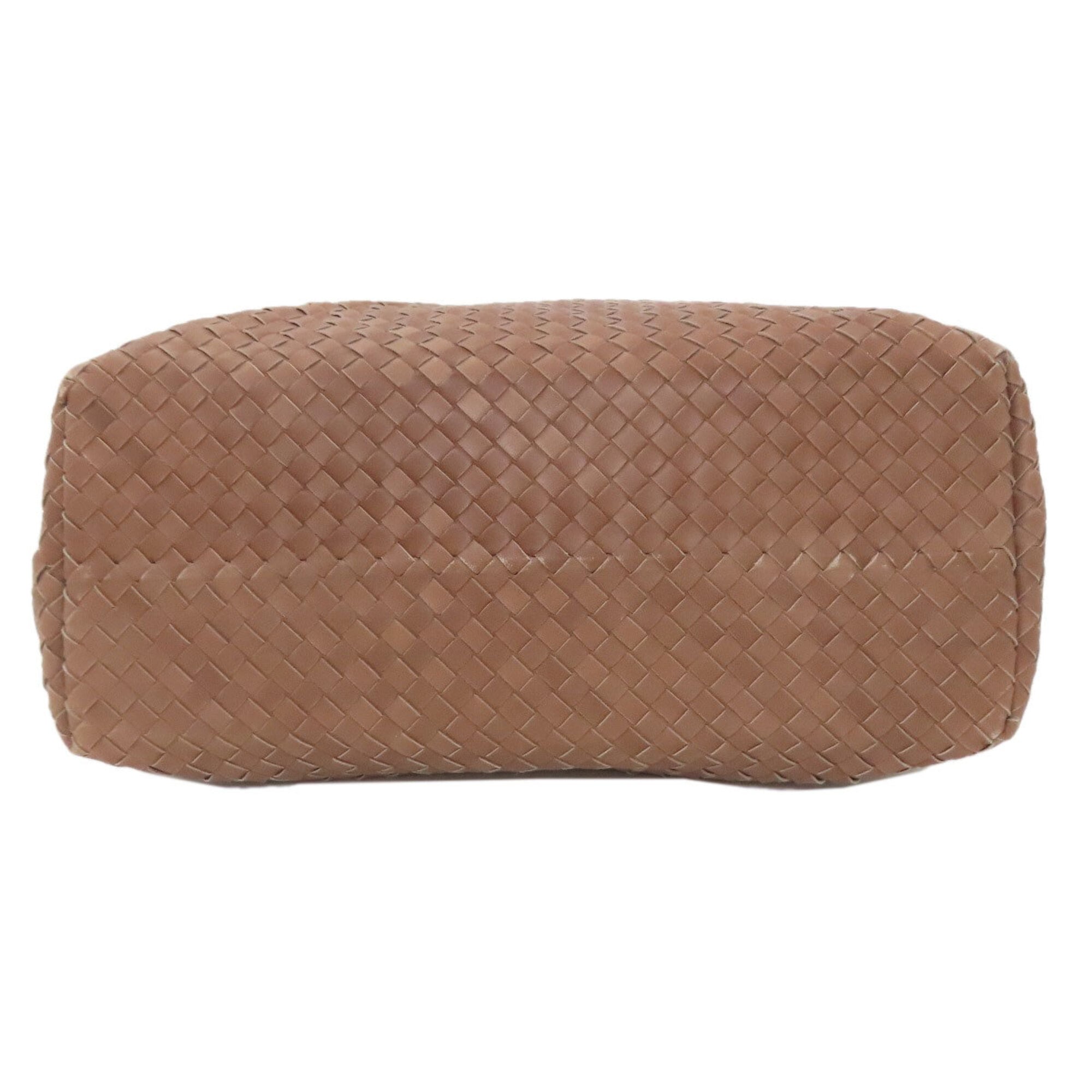 Bottega Veneta Brown Leather Handbag (Pre-Owned)